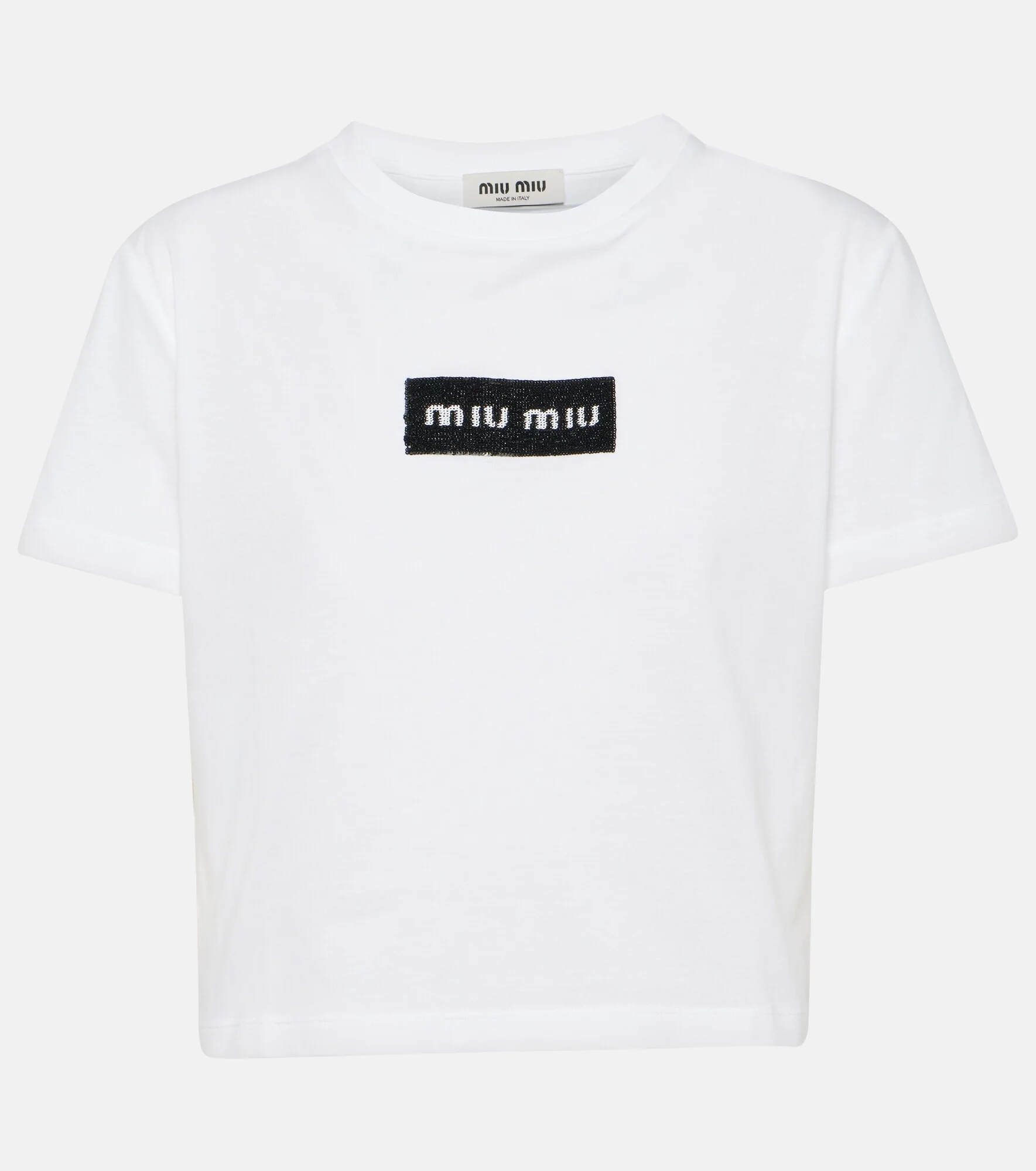 Logo cotton jersey T-shirt - 1