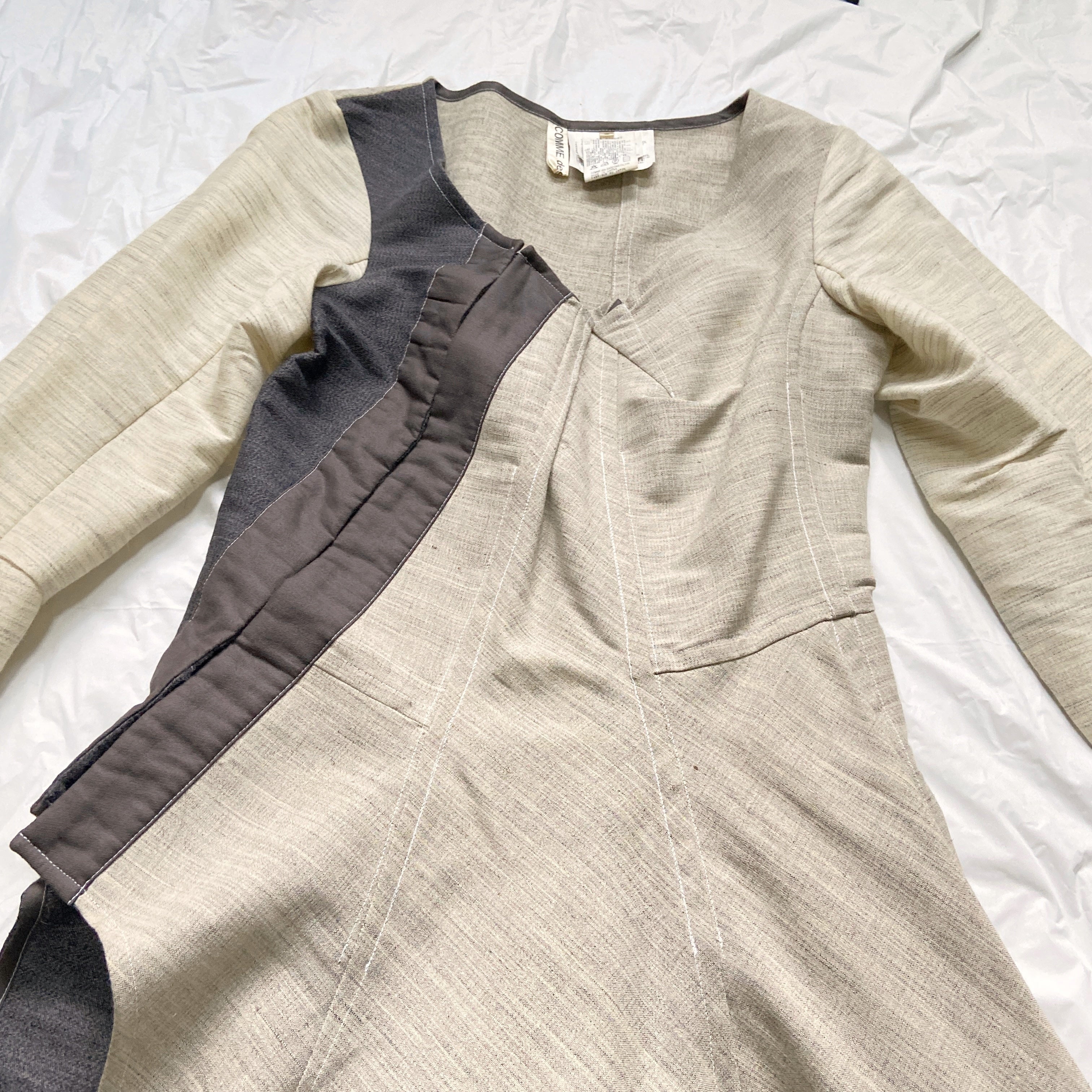 Comme des Garçons Fall 1998 Asymmetrical Abstract dress - 5