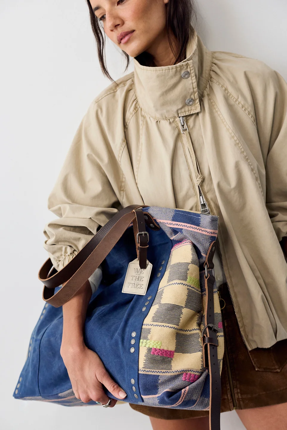 We The Free Patchwork Tote Bag - 1