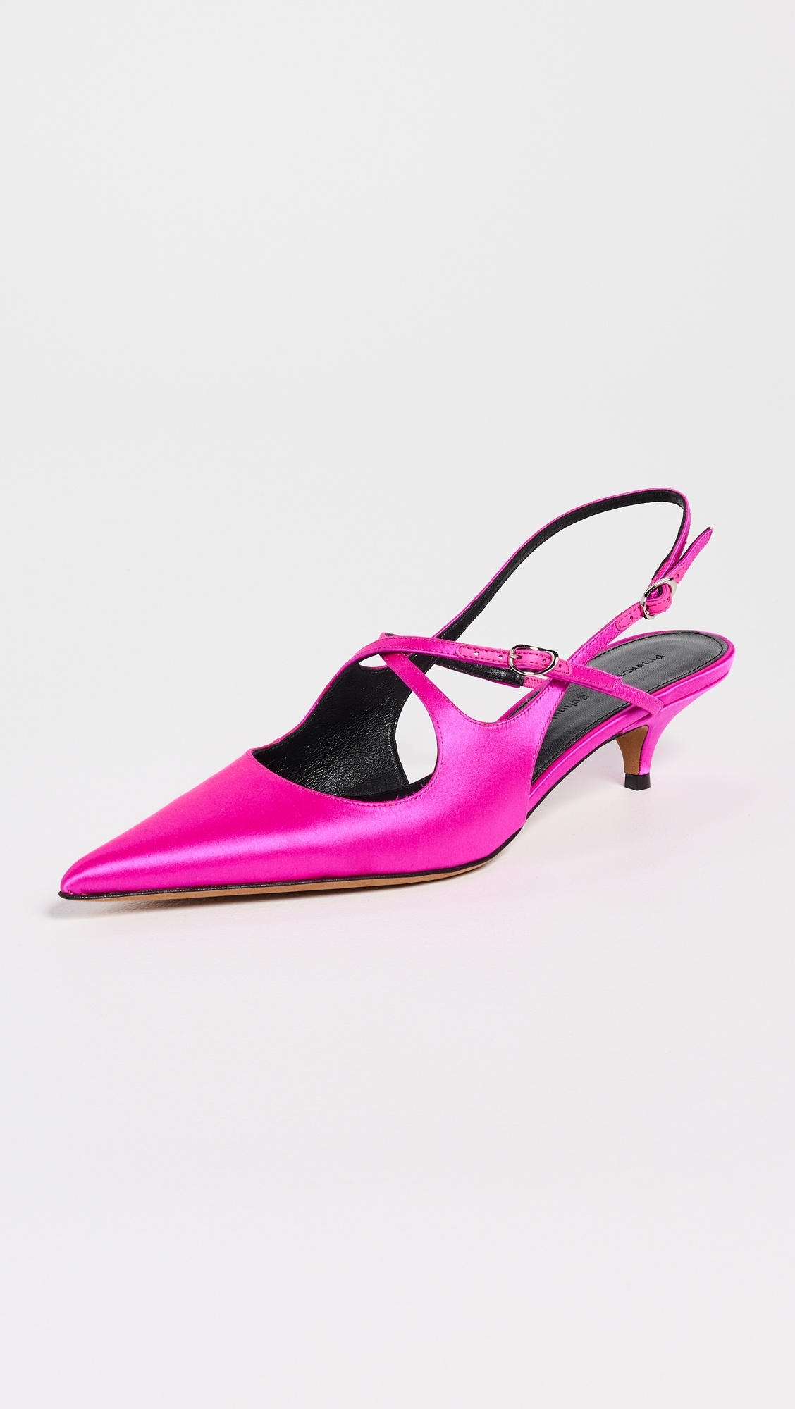 Slash Crossover Slingback Pumps - 1