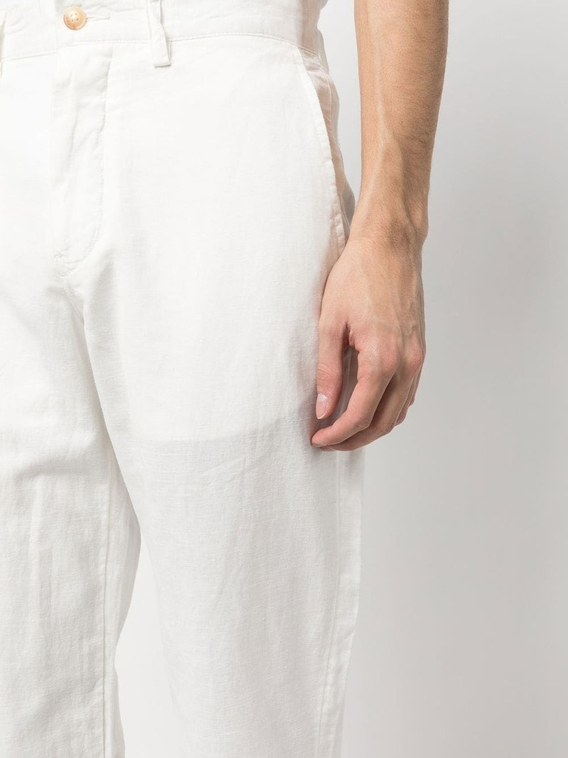 Polo-motif straight-leg trousers 5
