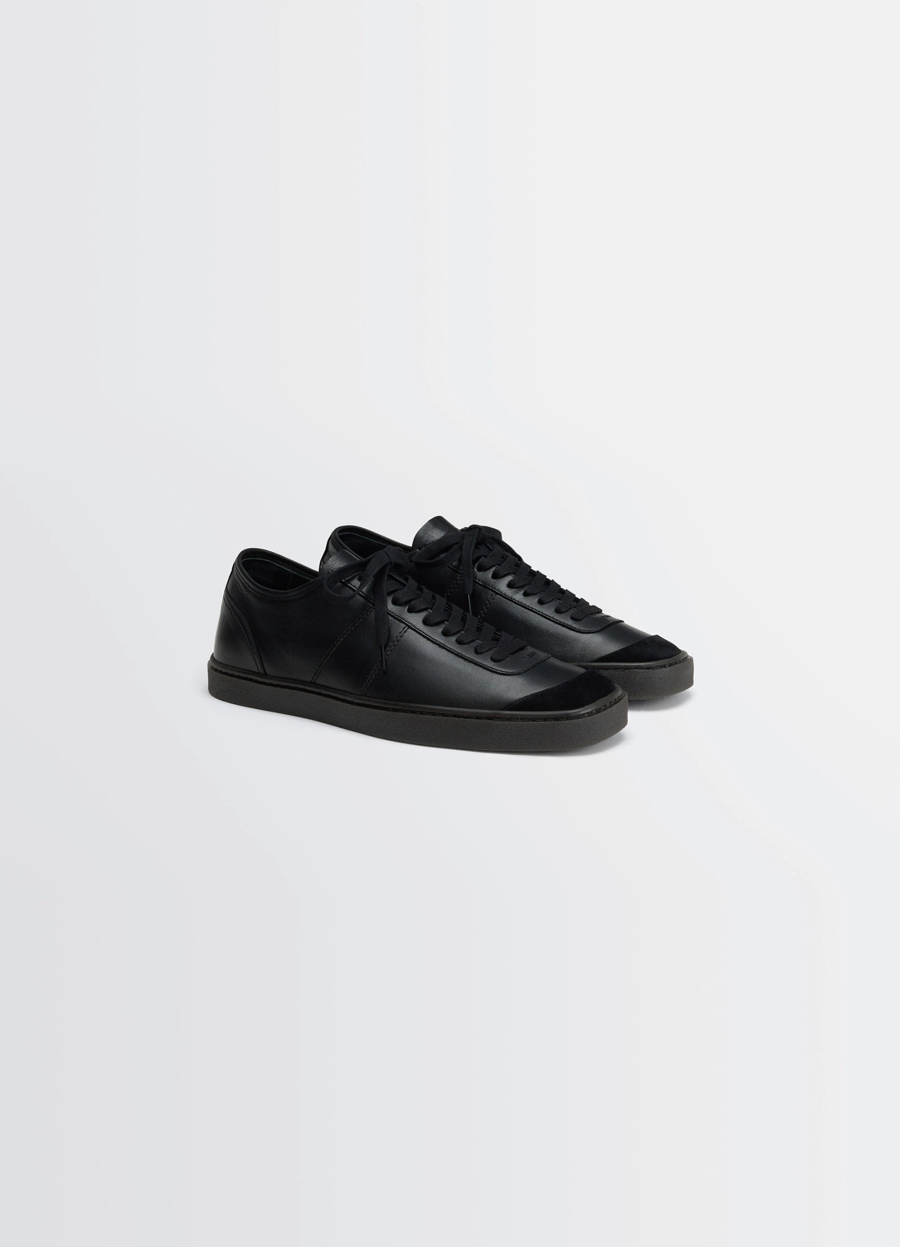 LINOLEUM BASIC LACED UP TRAINERS - 3