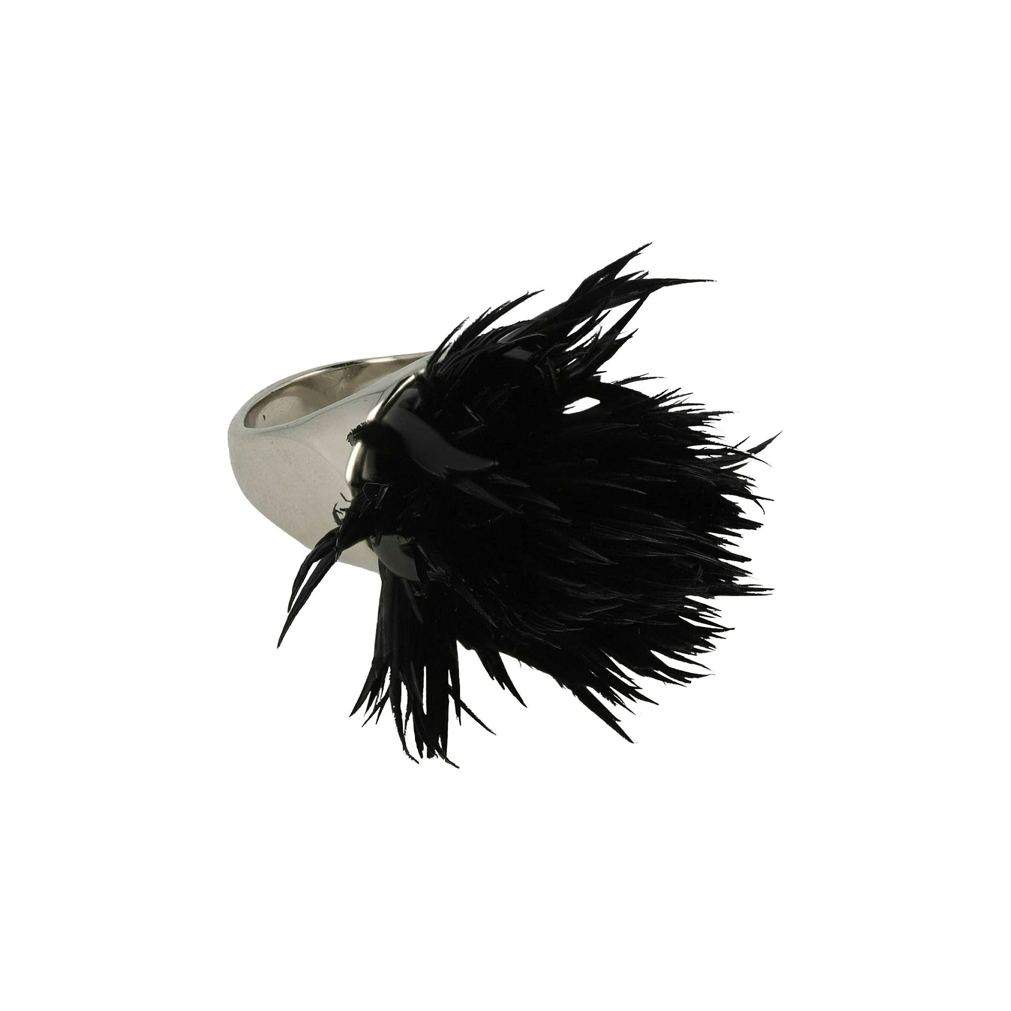 Givenchy Thistle Ring 'Black/Silver' - 1