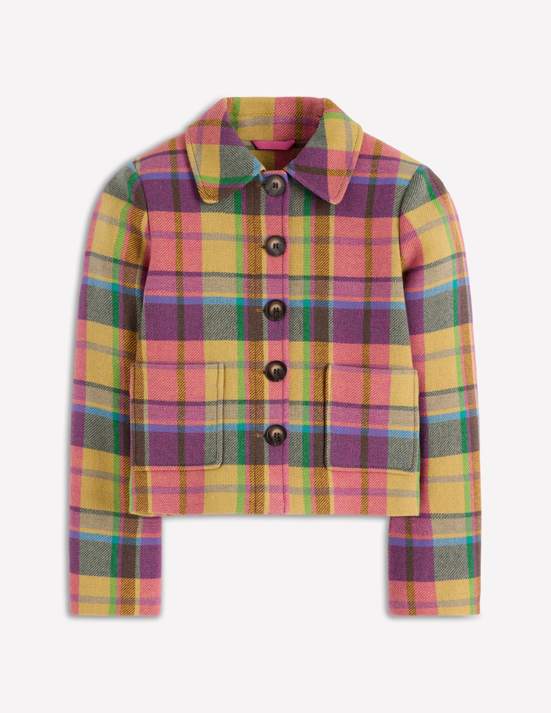 Knightsbridge Wool Jacket-Multi Check 1