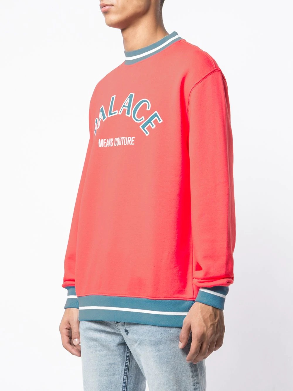 logo embroidered sweatshirt - 3