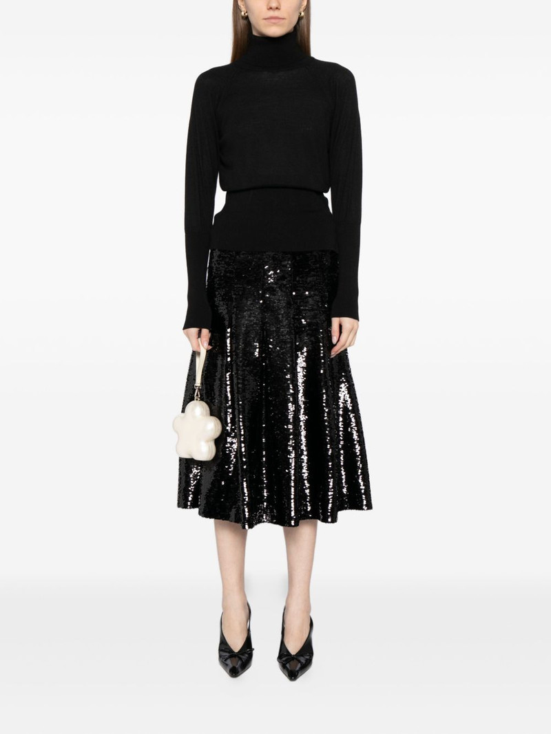 Simone Rocha fitted high-neck top outlook