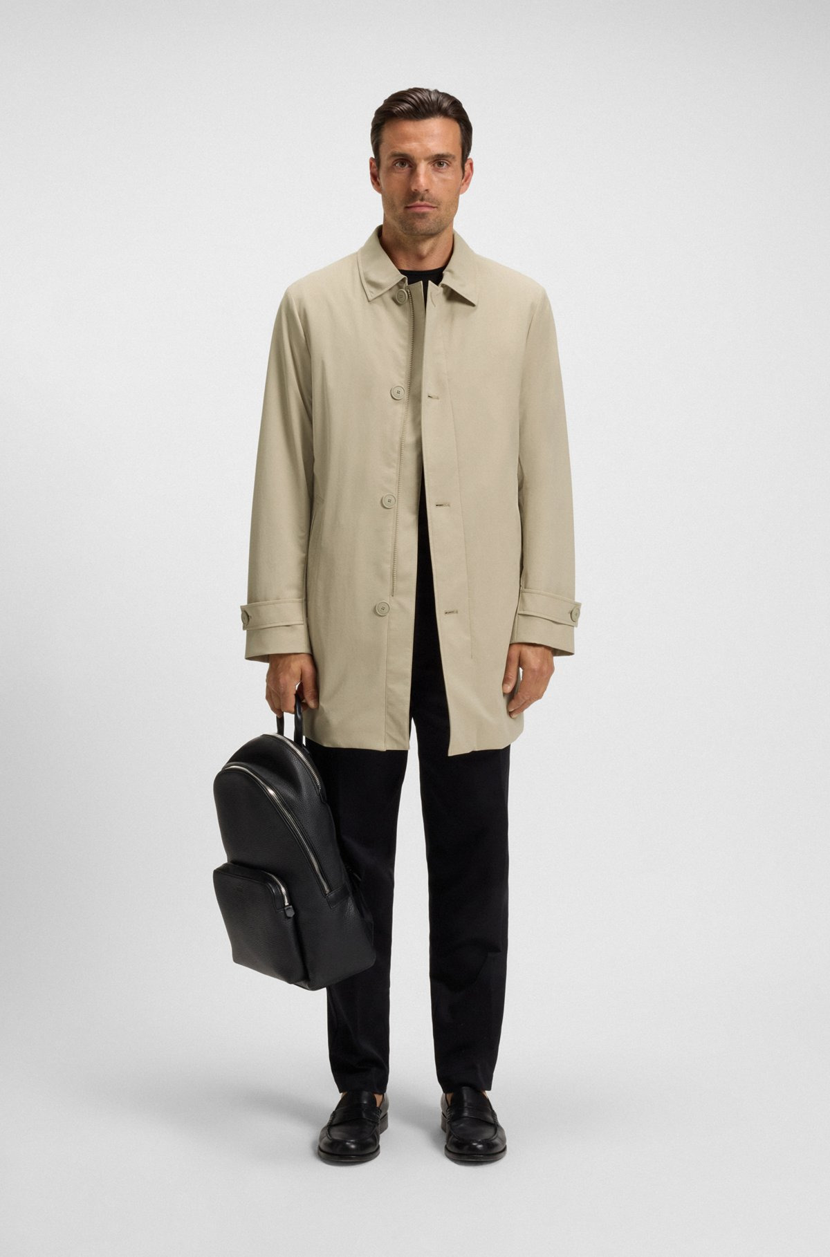 TRAVEL-FRIENDLY STRETCH-SOFTSHELL COAT WITH DETACHABLE INNER GILET - 4