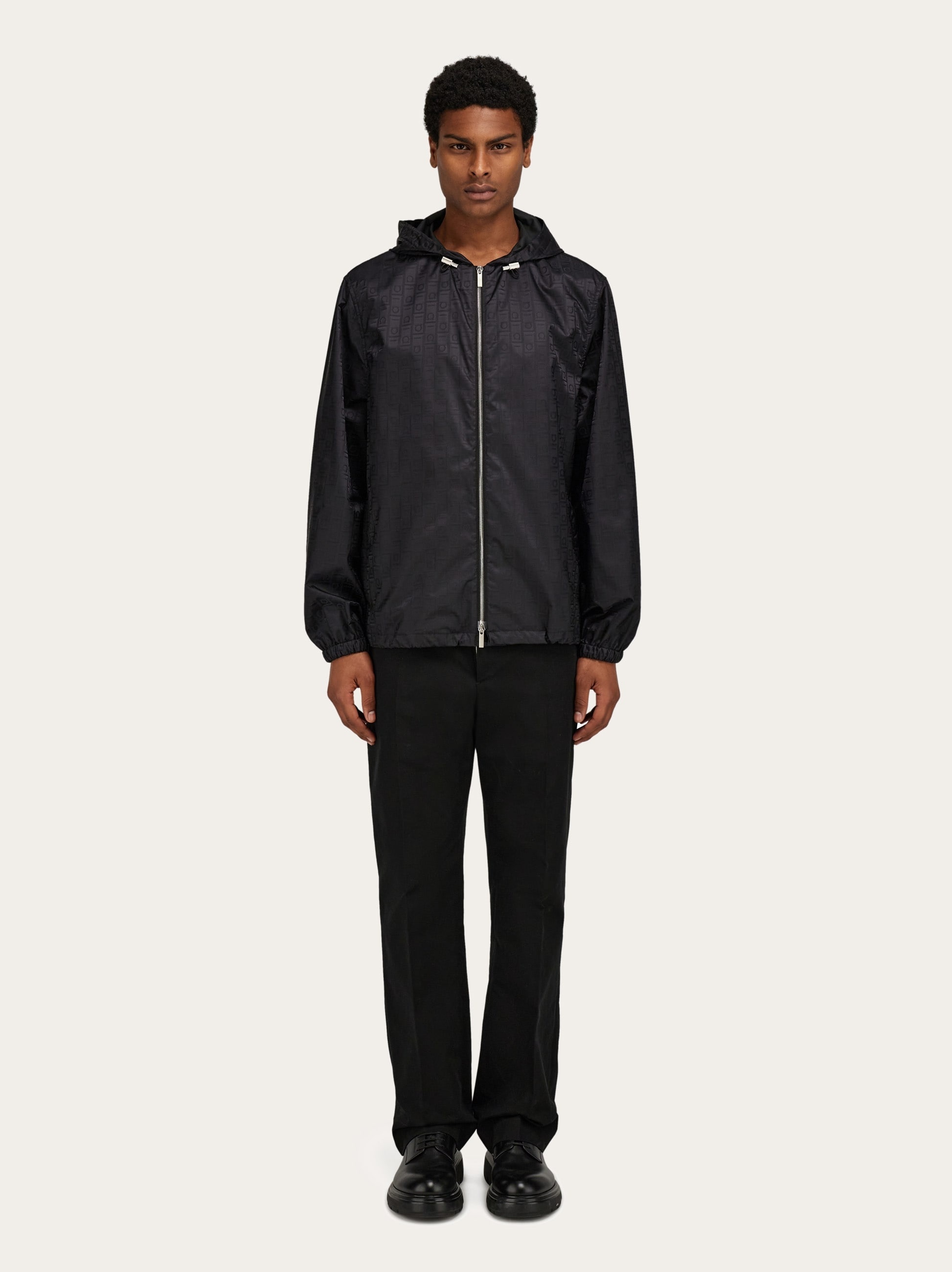 Windbreaker with Ferragamo Monogram - 7