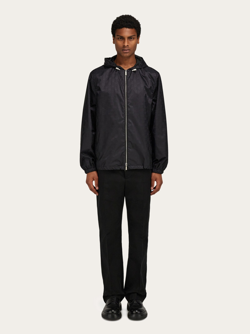 Windbreaker with Ferragamo Monogram 7