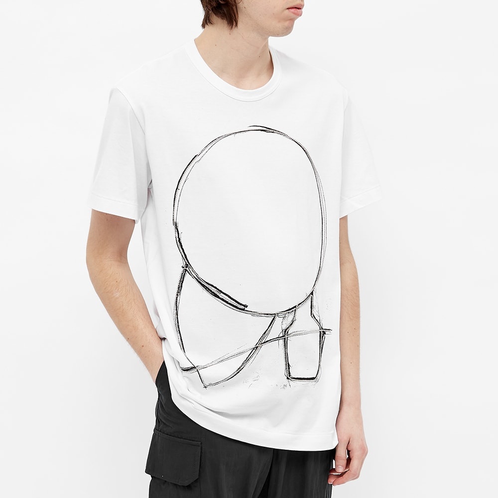 Comme des Garcons Homme Plus Chain Print Tee - 3