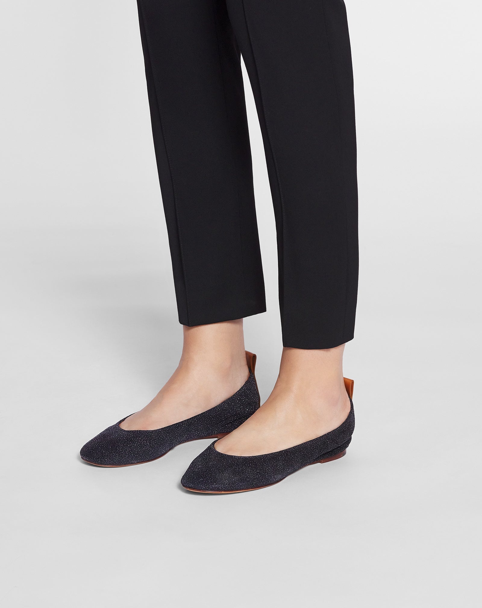 THE SUEDE BALLERINA FLAT - 6