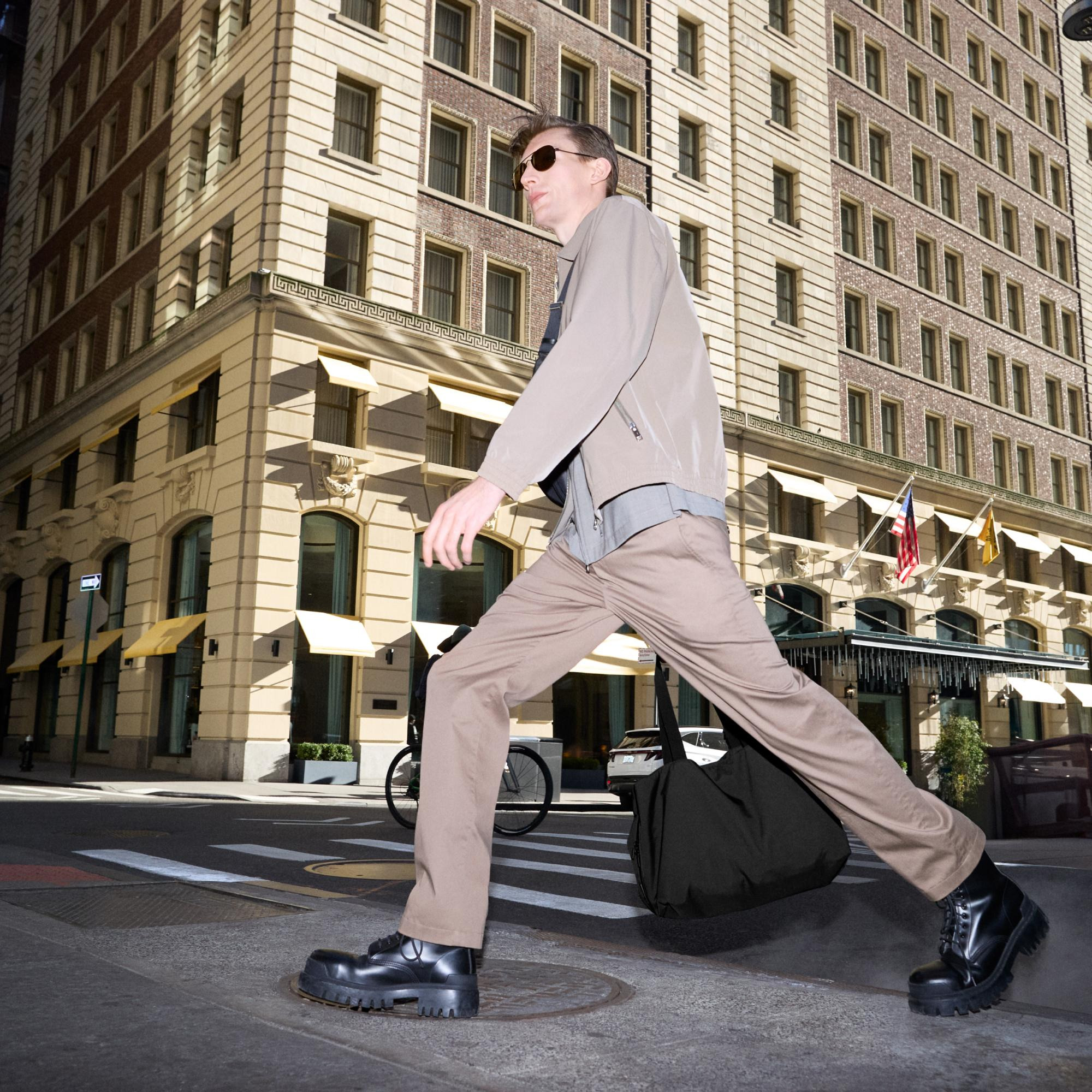 Straight Pant in Cotton-Blend Twill - 7
