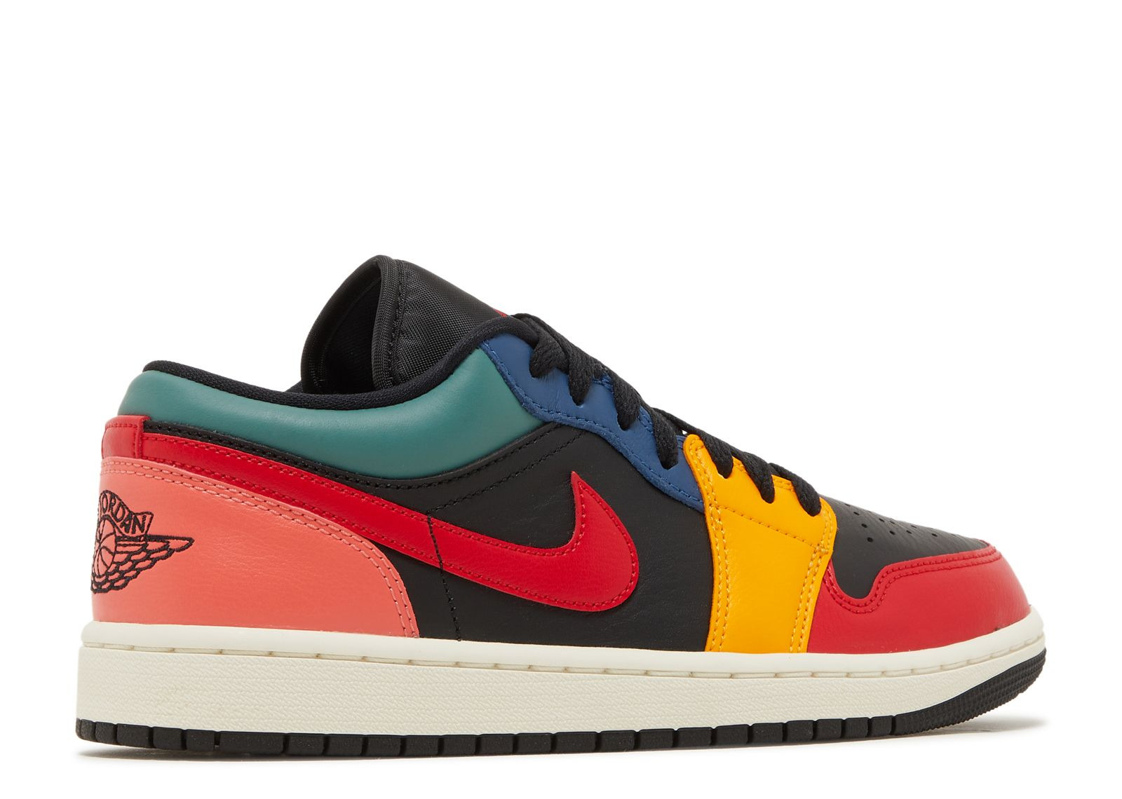 WMNS JORDAN 1 LOW SE 'BLACK MULTI-COLOR' - 3