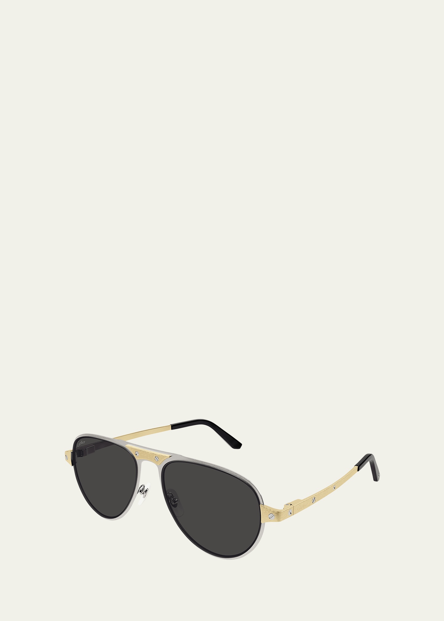 Men's CT0533SM Metal Aviator Sunglasses - 2