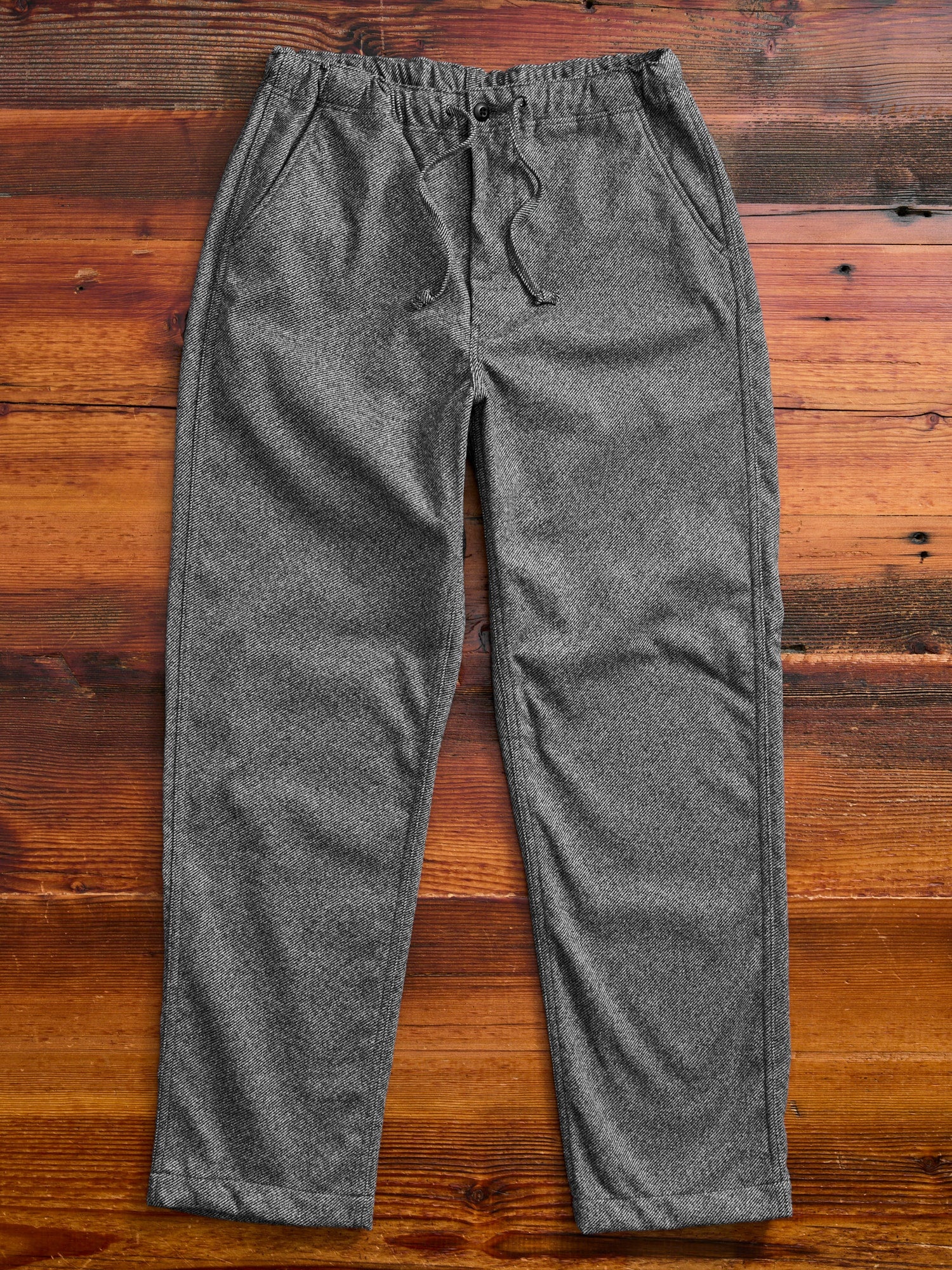 New Yorker Pants in Grey Tweed - 1