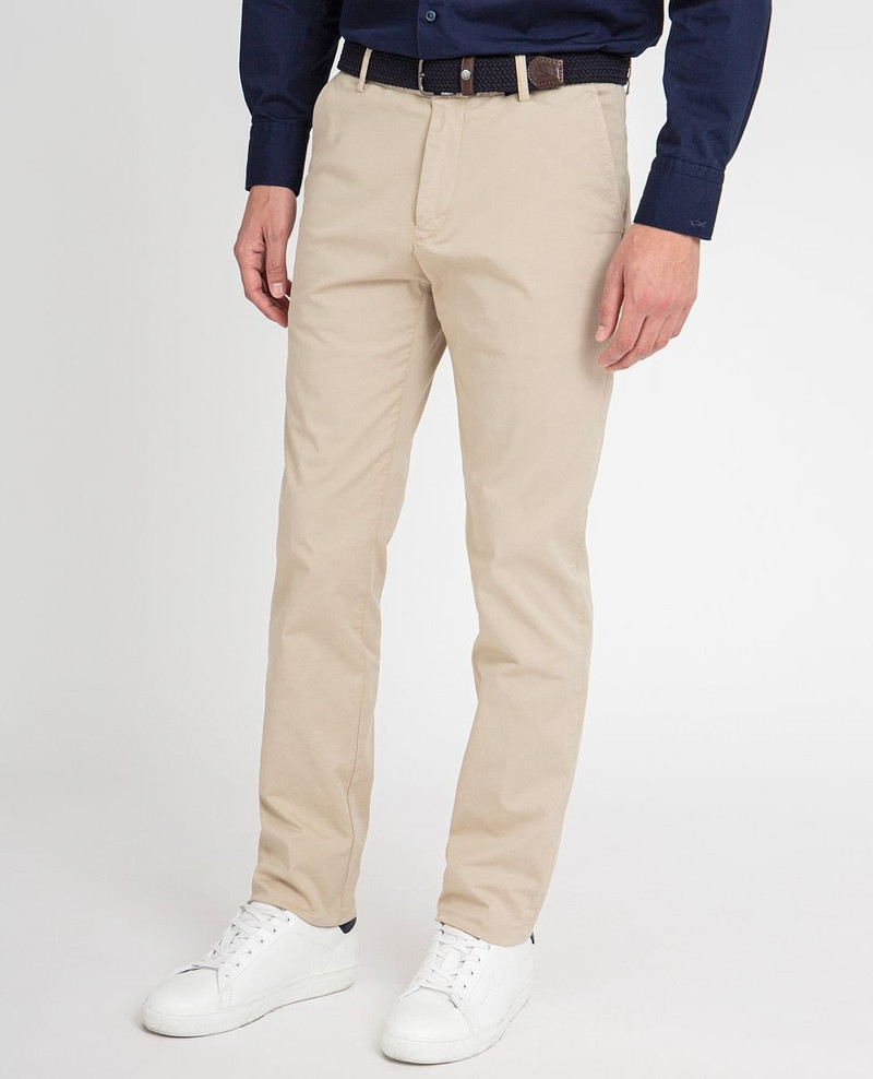 Stretch organic cotton trousers 2