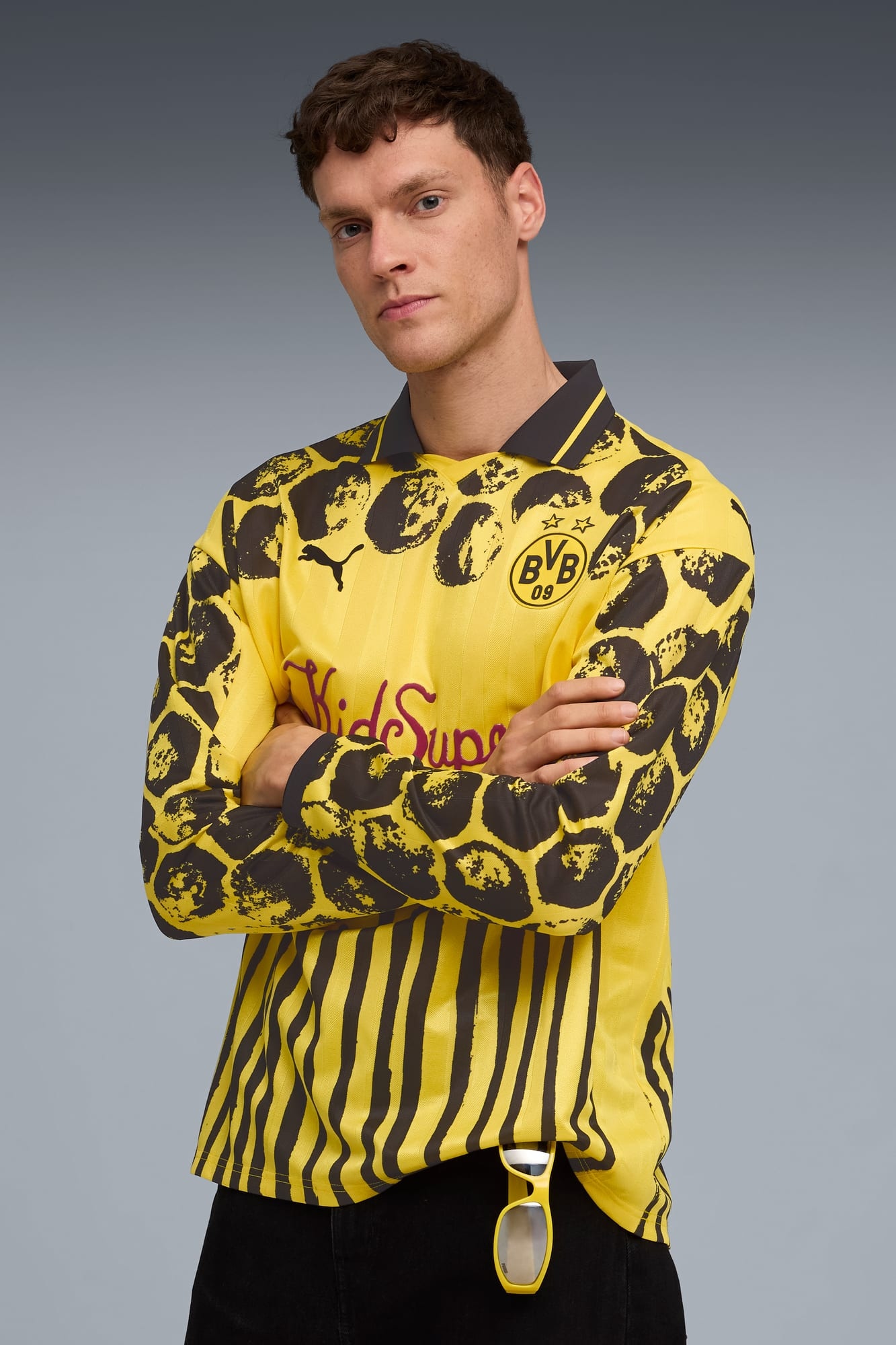 KIDSUPER x BORUSSIA DORTMUND Retro Shirt Men - 3