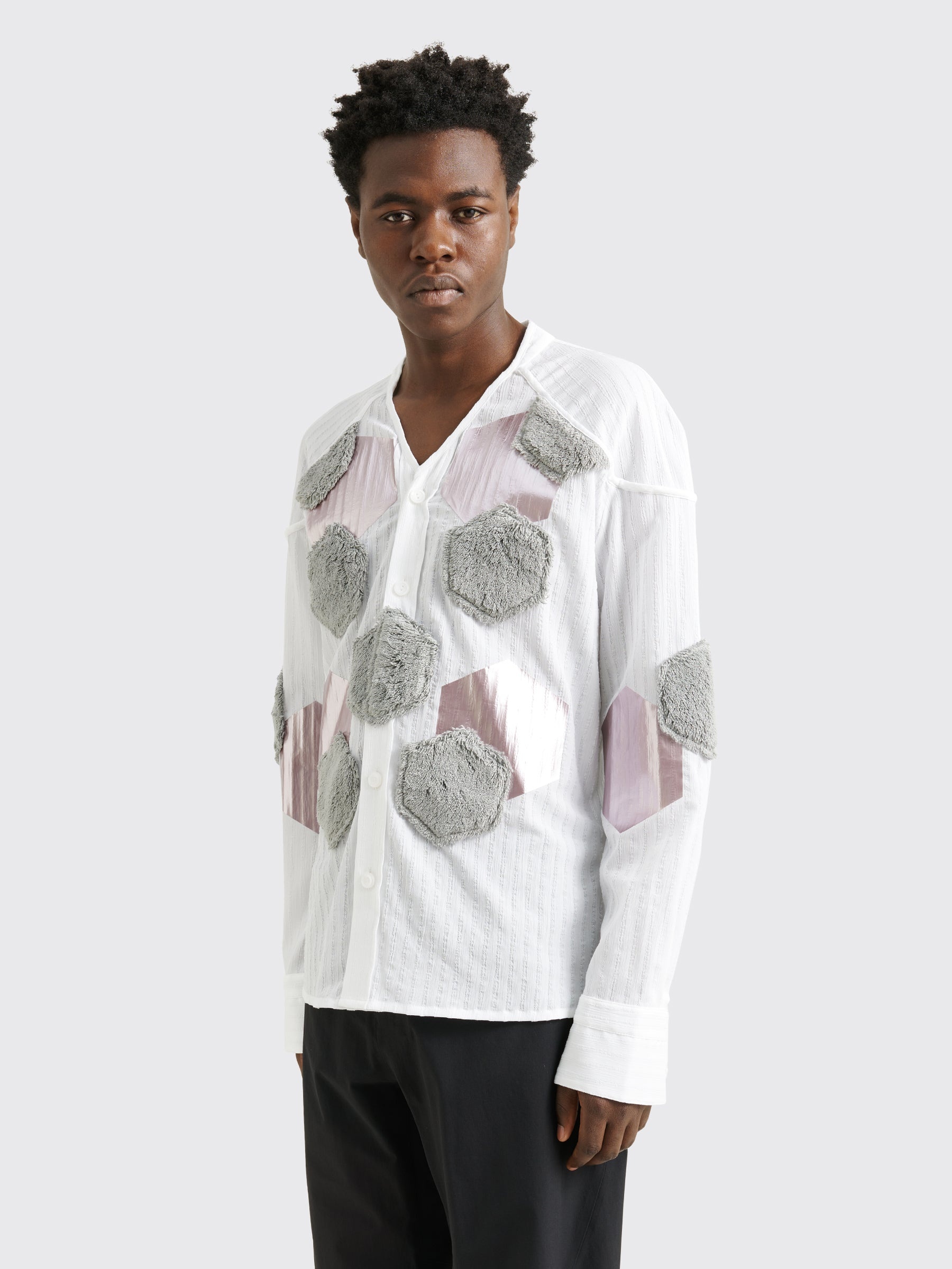 女の子向けプレゼント集結 KOSTADINOV KIKO Kostadinov Kiko DANH FROST SHIRT APPLIQUE トップス