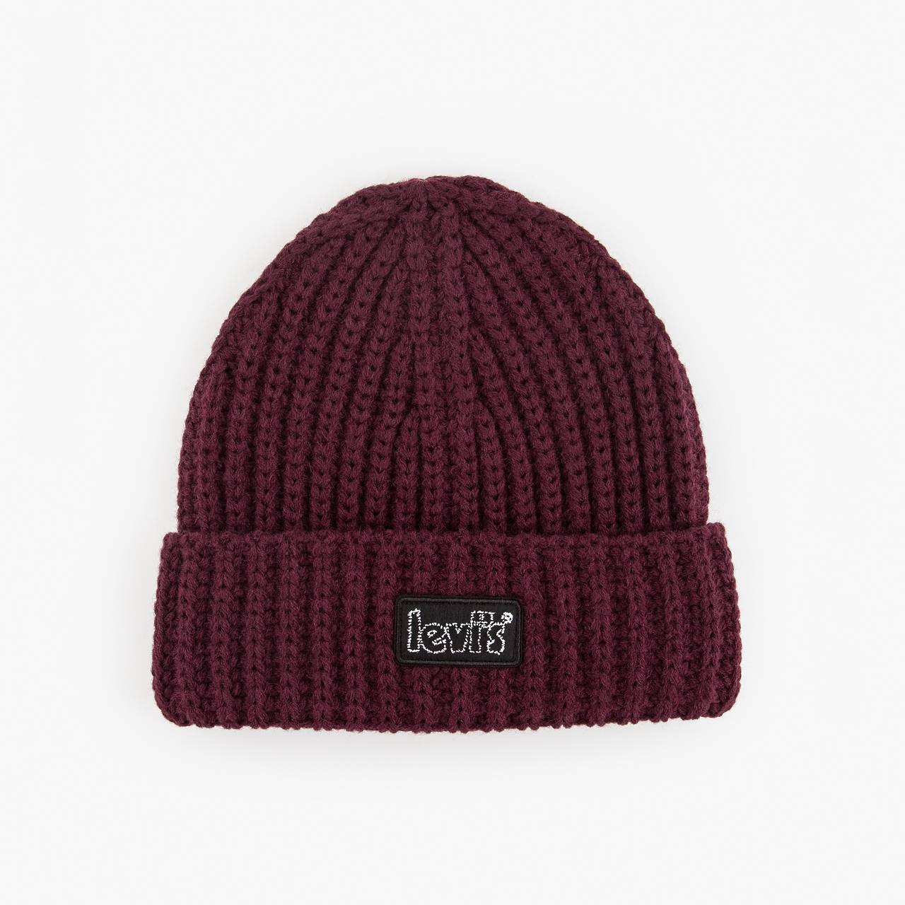 LEVI'S® LOGO CHUNKY BEANIE - 1