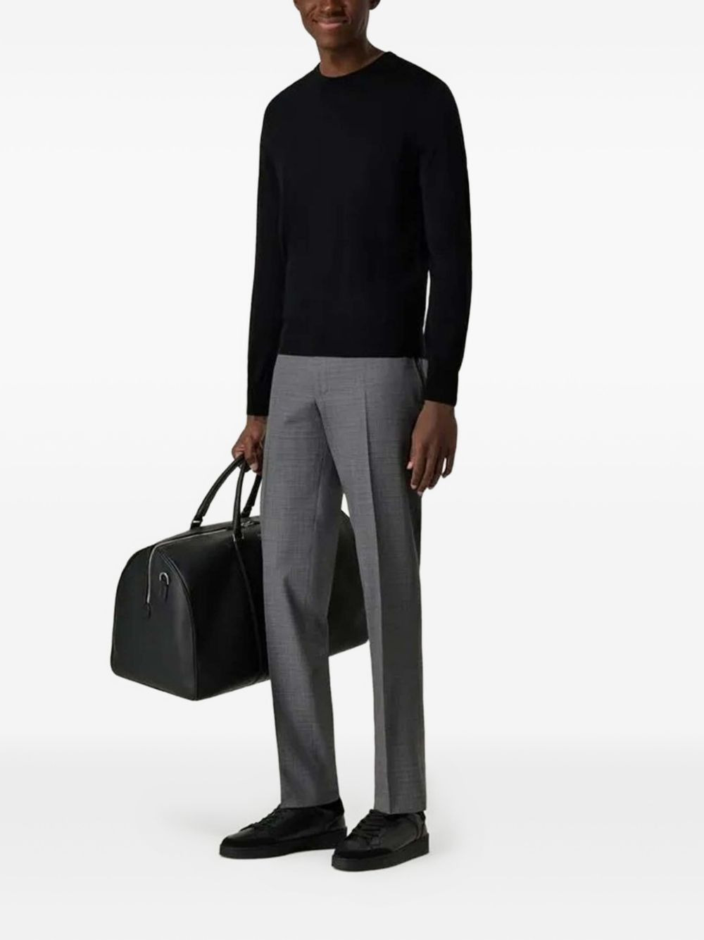 crew-neck wool sweater - 2