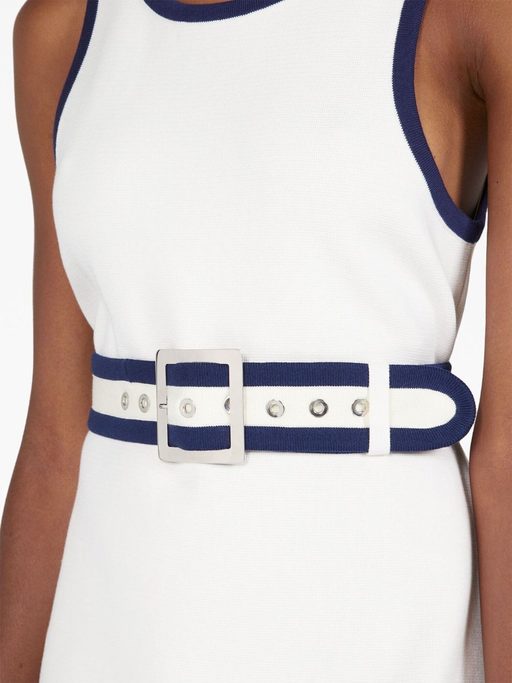 belted midi dress - 5