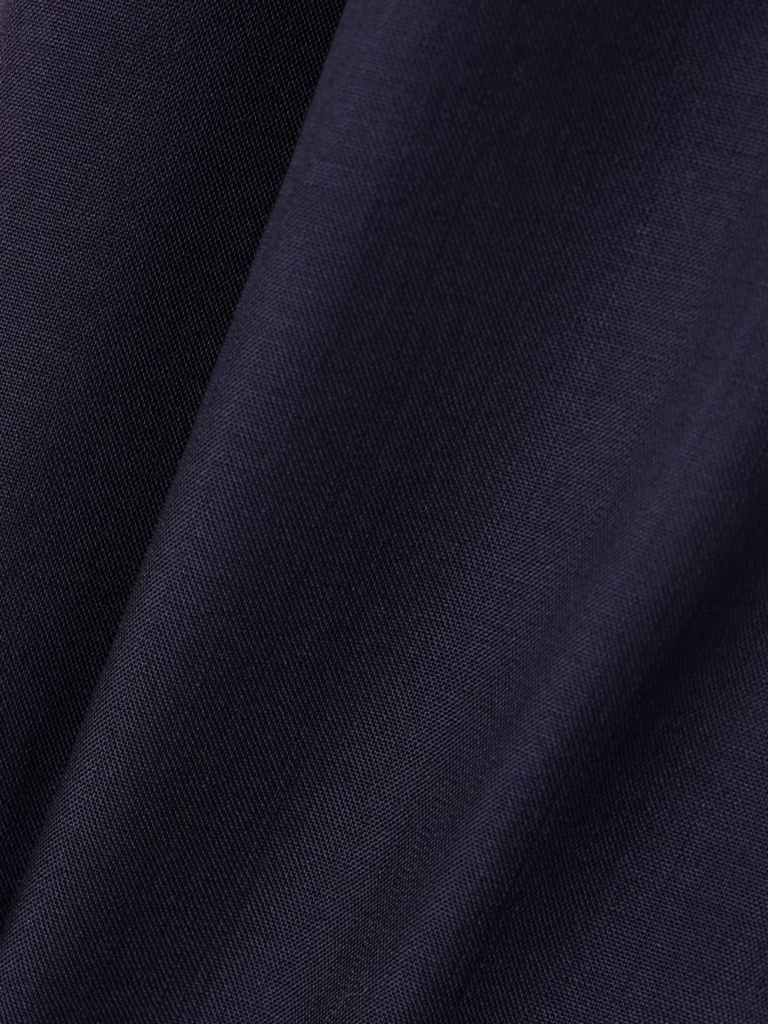 Halter Galea wool midi dress Navy - 4