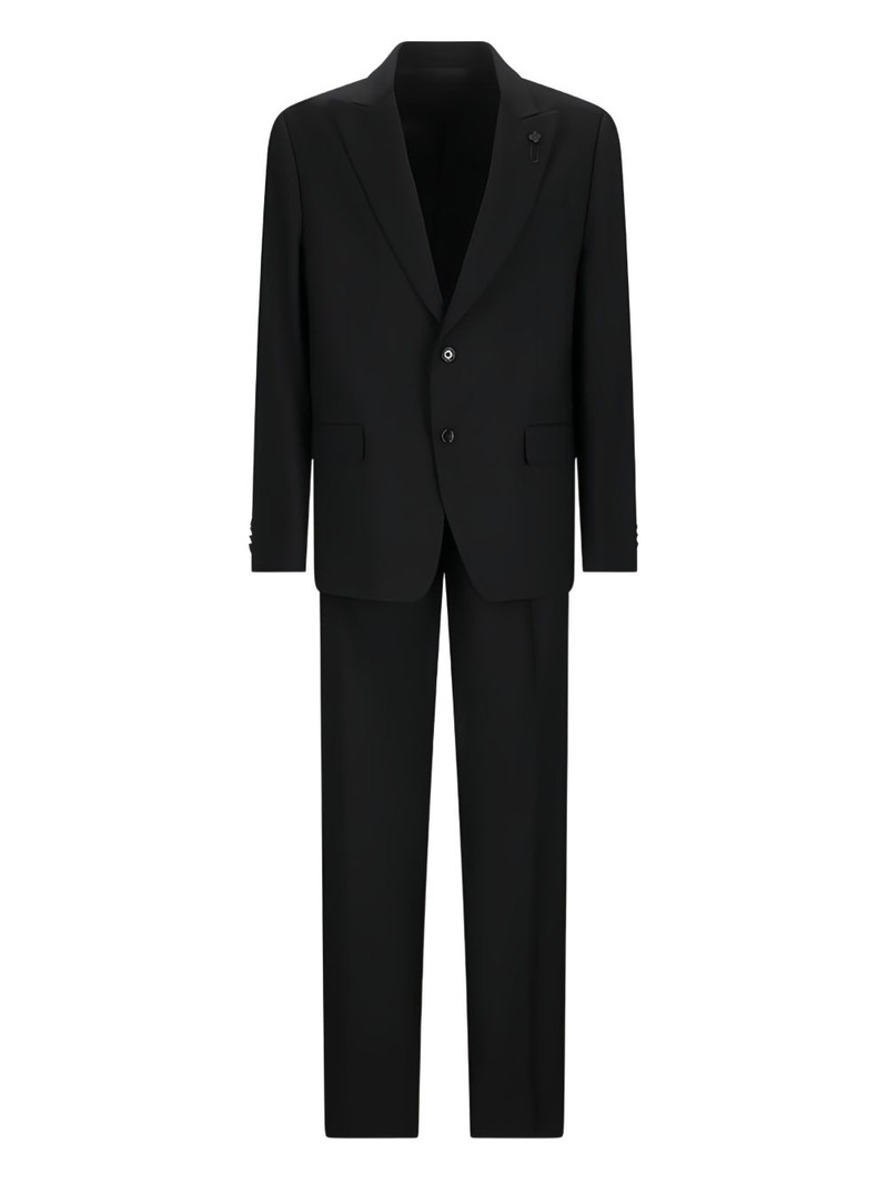 drop 7 lapel pin suit 1