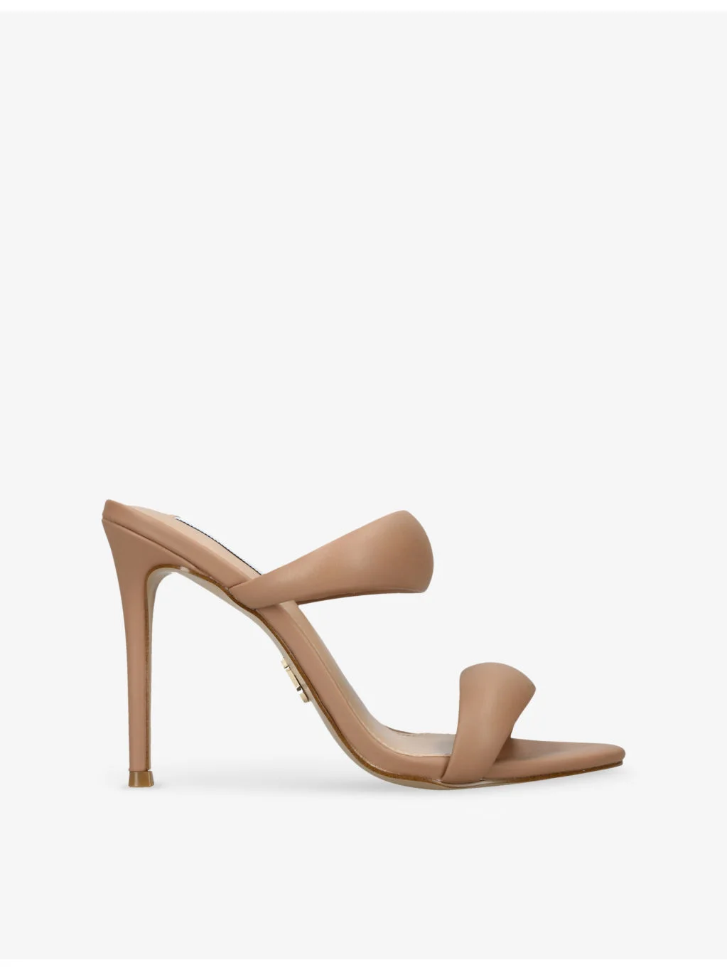 Saturn Heeled Faux-Leather Sandals - 1