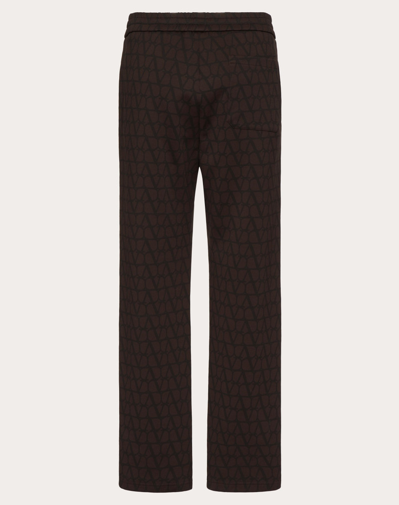 Valentino COTTON JOGGERS WITH TOILE ICONOGRAPHE PRINT outlook