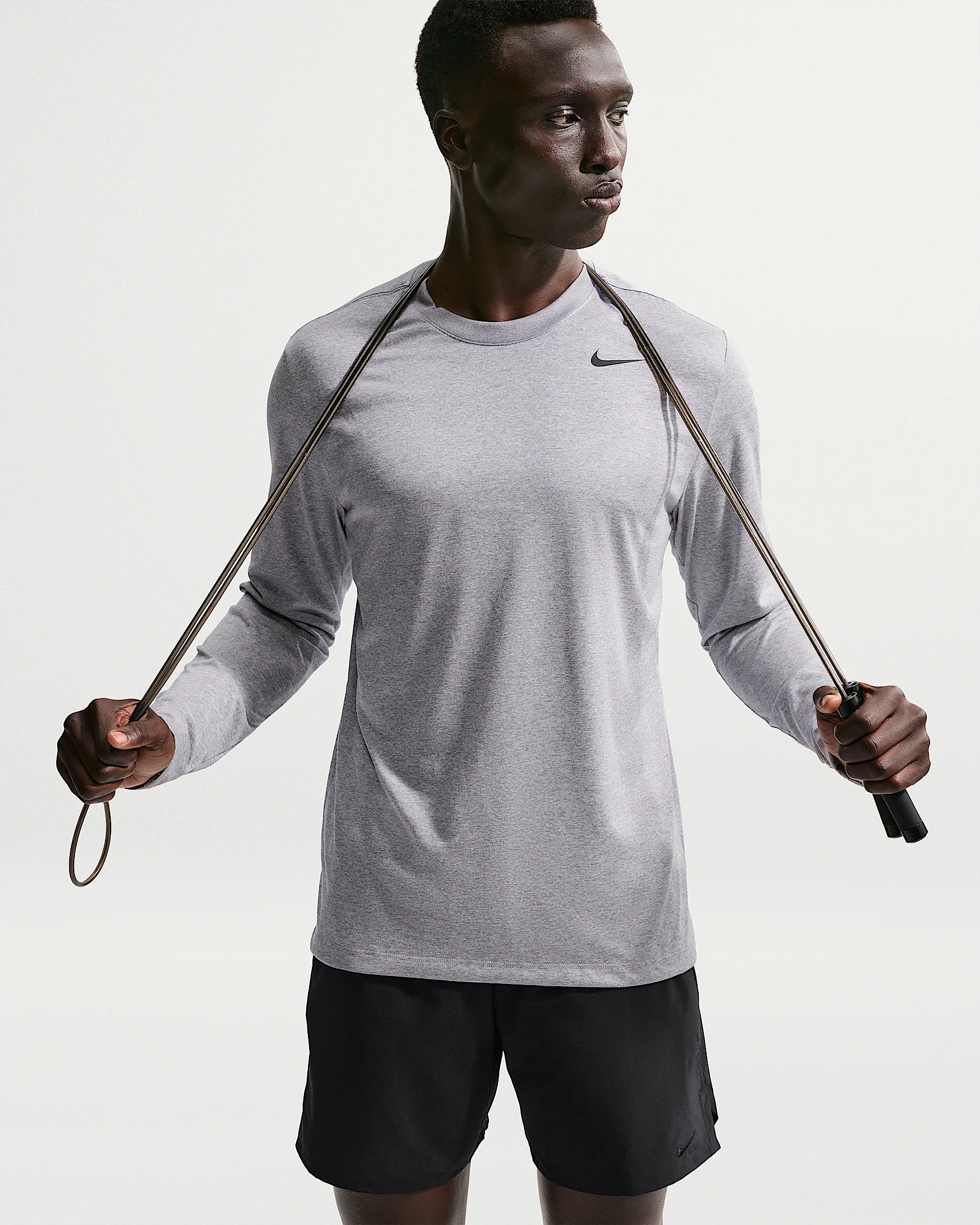 Nike Dri-FIT Legend Men's Long-Sleeve Fitness Top - 1