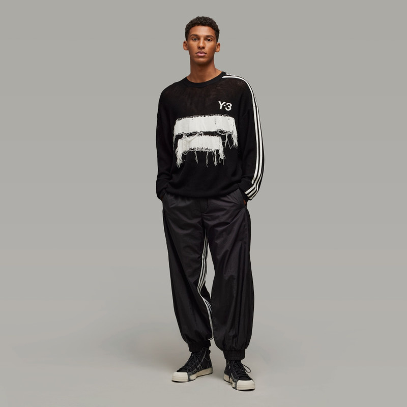 Y-3 Graphic Knit Crew Sweater 5