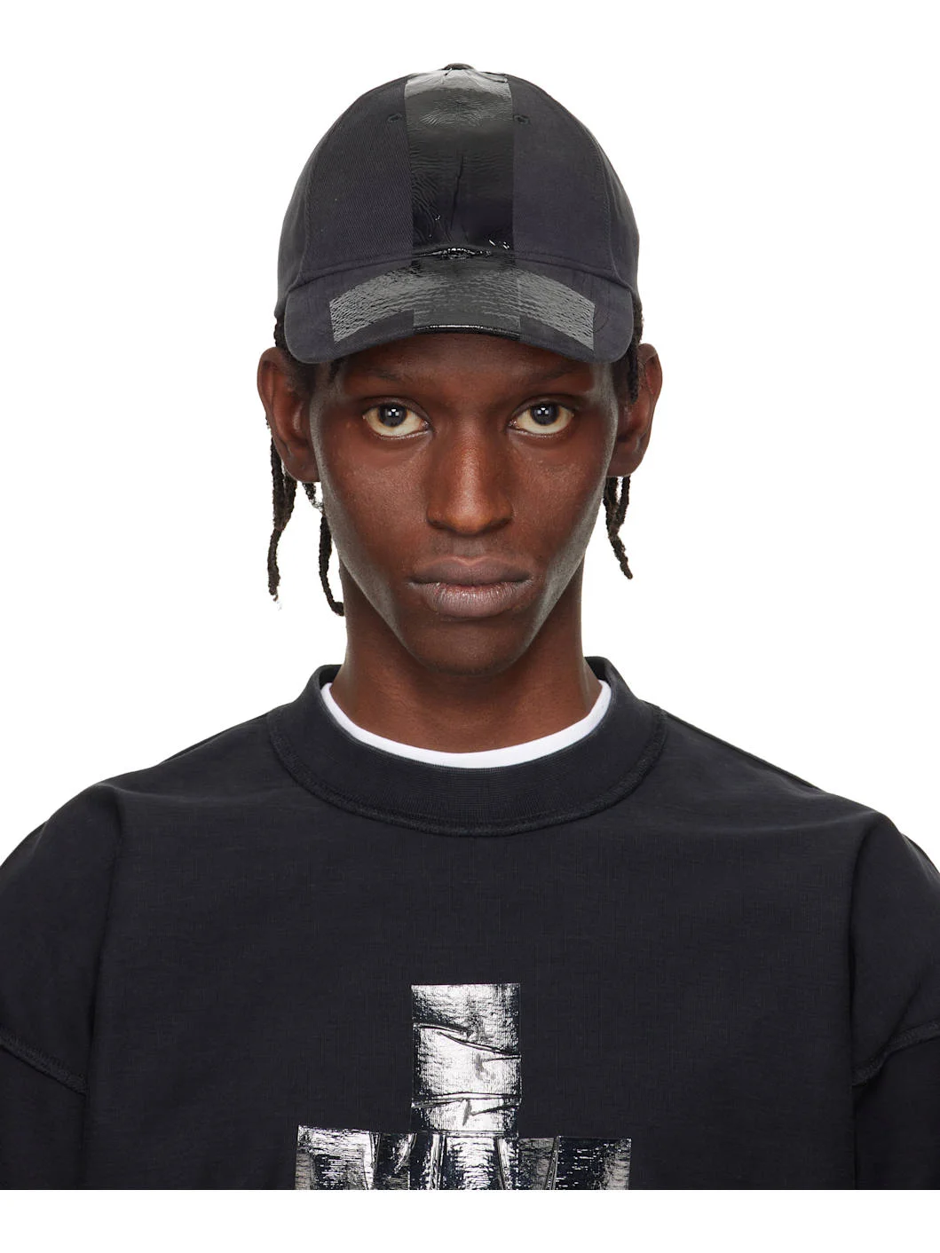 Black Taped Cap - 1