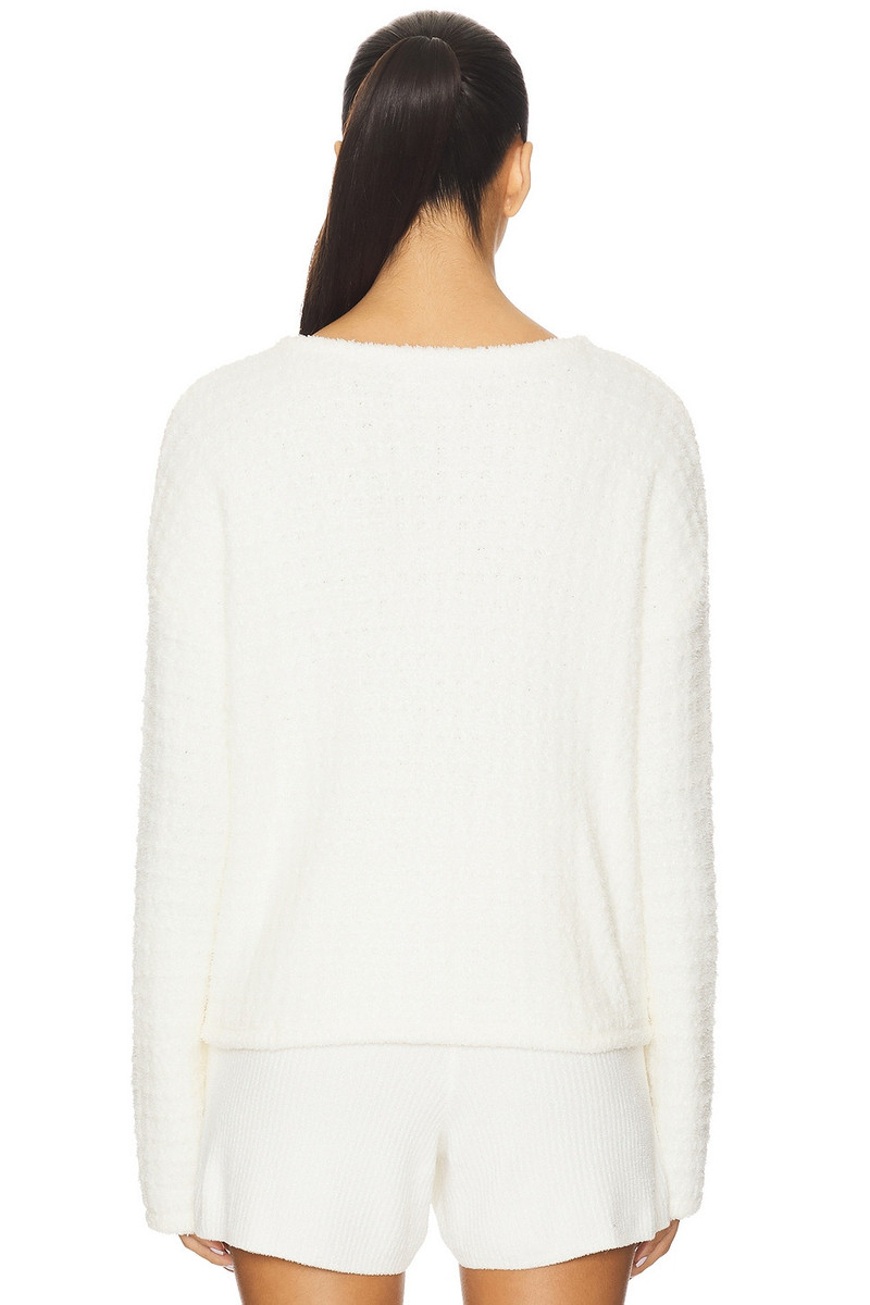 Barefoot Dreams CozyChic Textured Button Front Cardigan outlook
