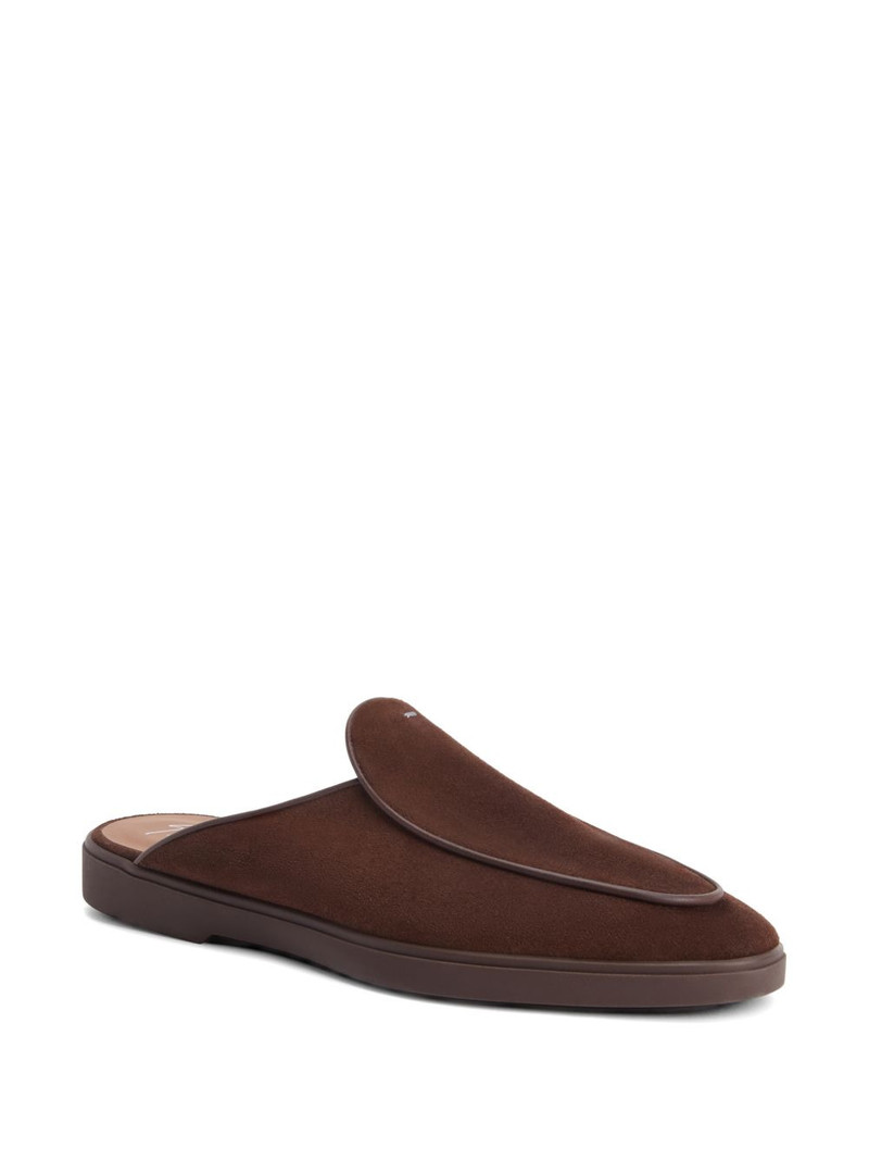 Giuseppe Zanotti Iago leather trim sandals outlook