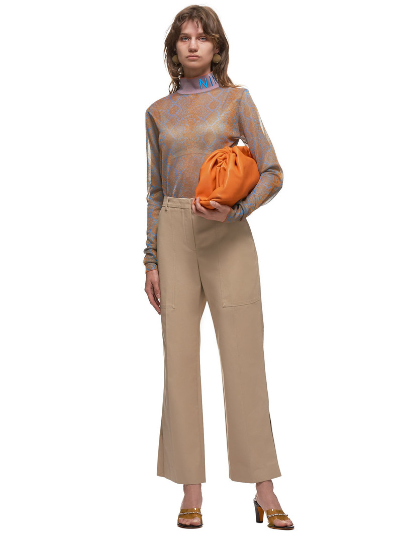 NINA RICCI Vented Flare Trousers outlook