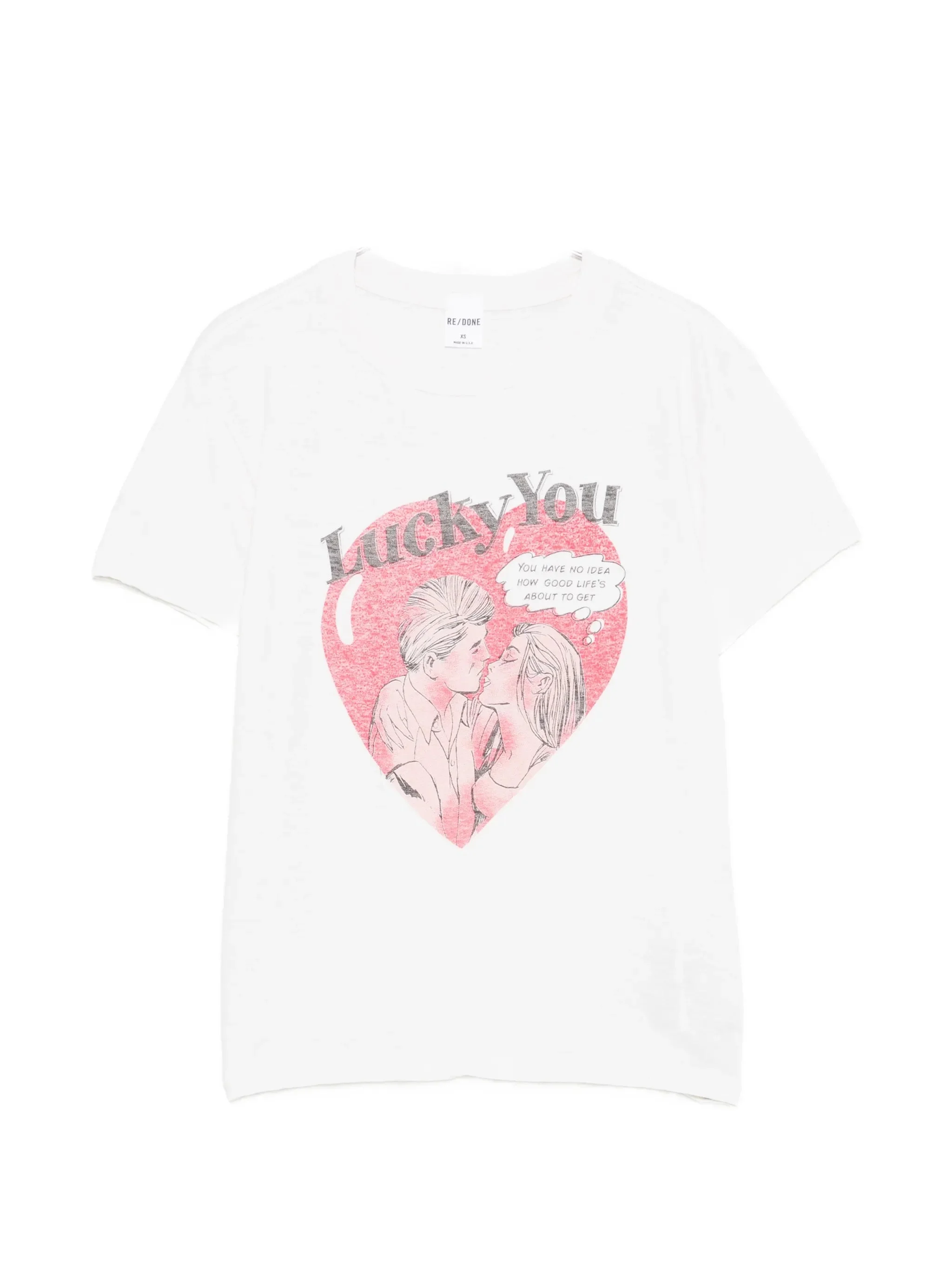 Re/done Lucky You T-shirt - 1