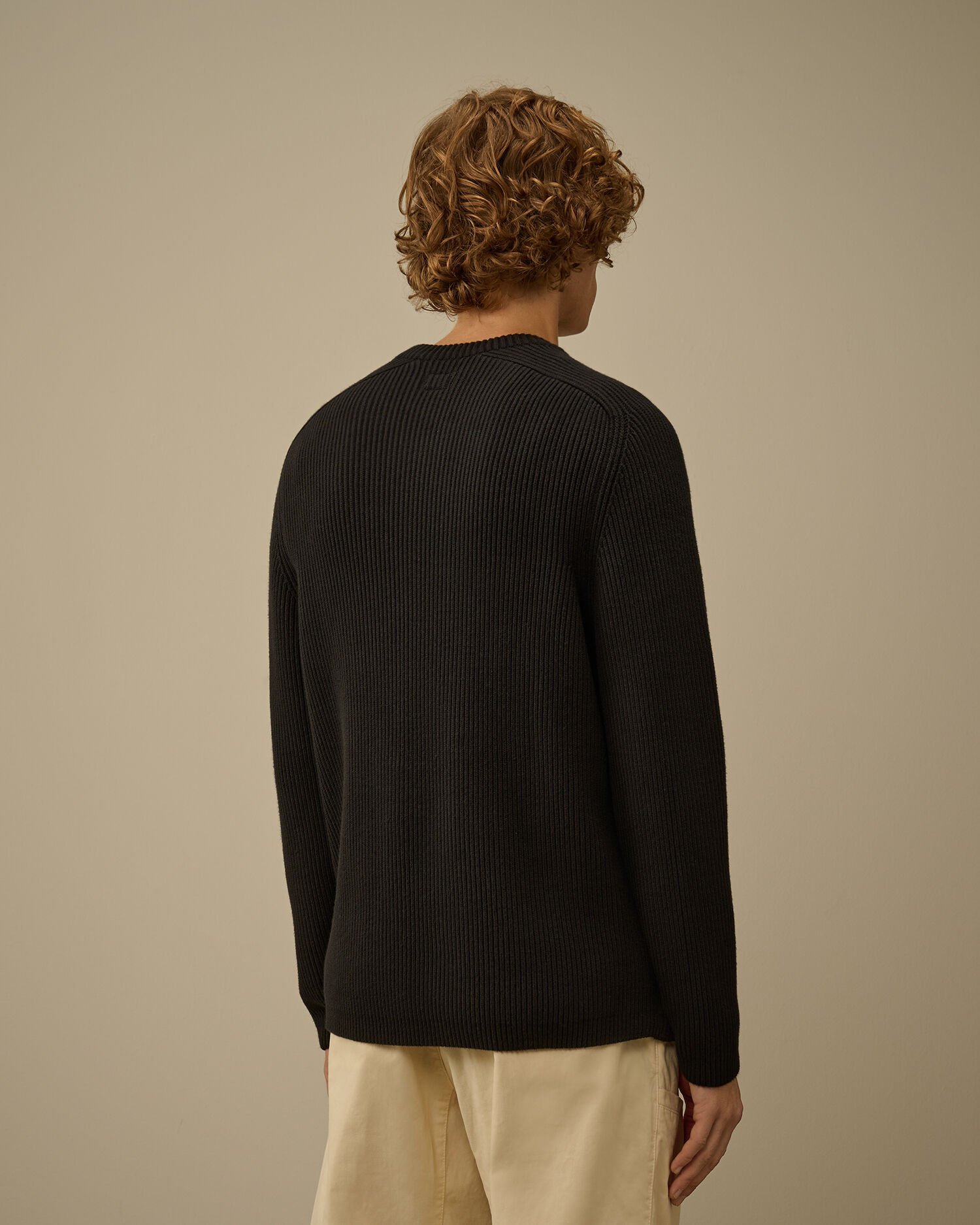 Full Rib Crewneck Lens Sweater - 4