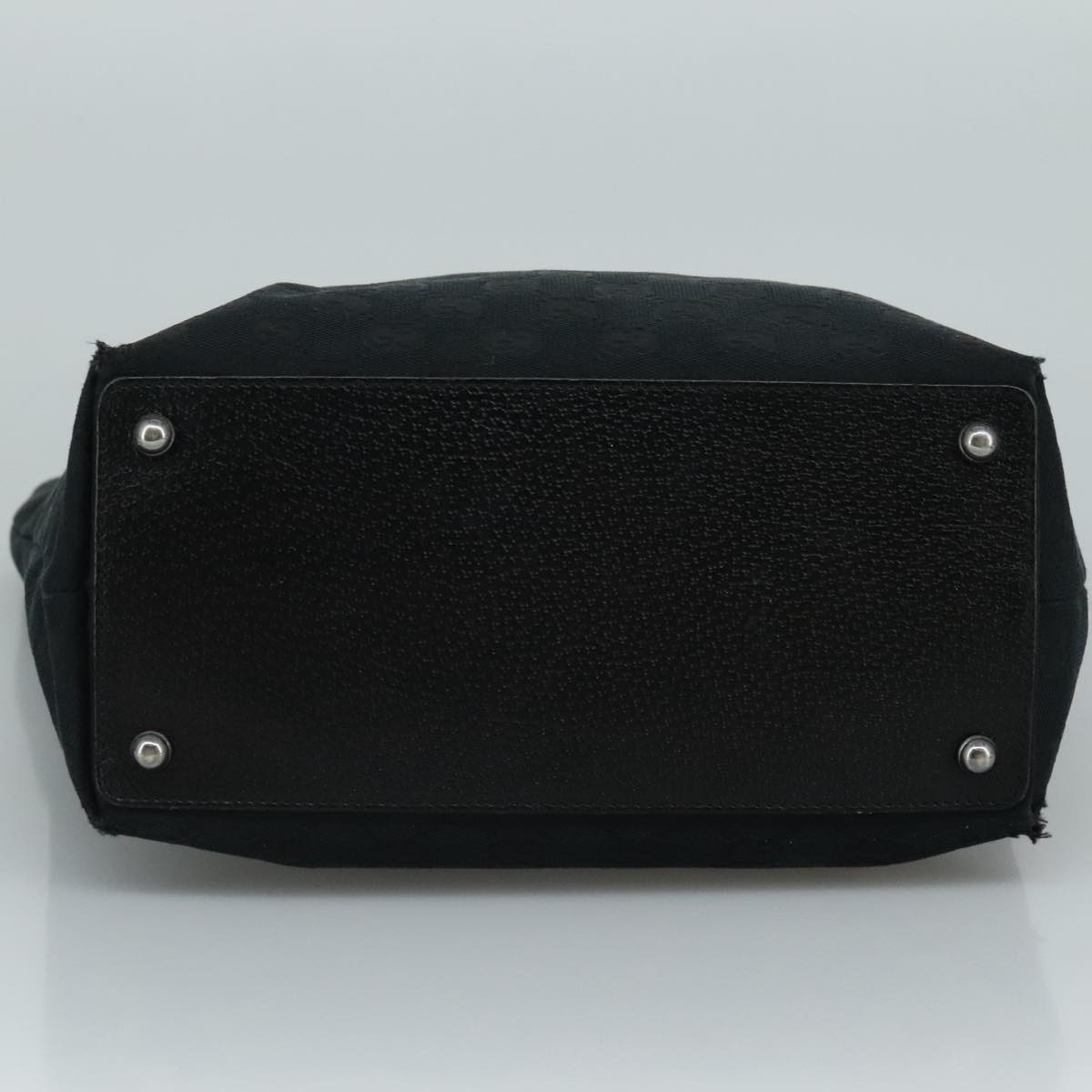 GUCCI GG Canvas Tote Bag Black - 5