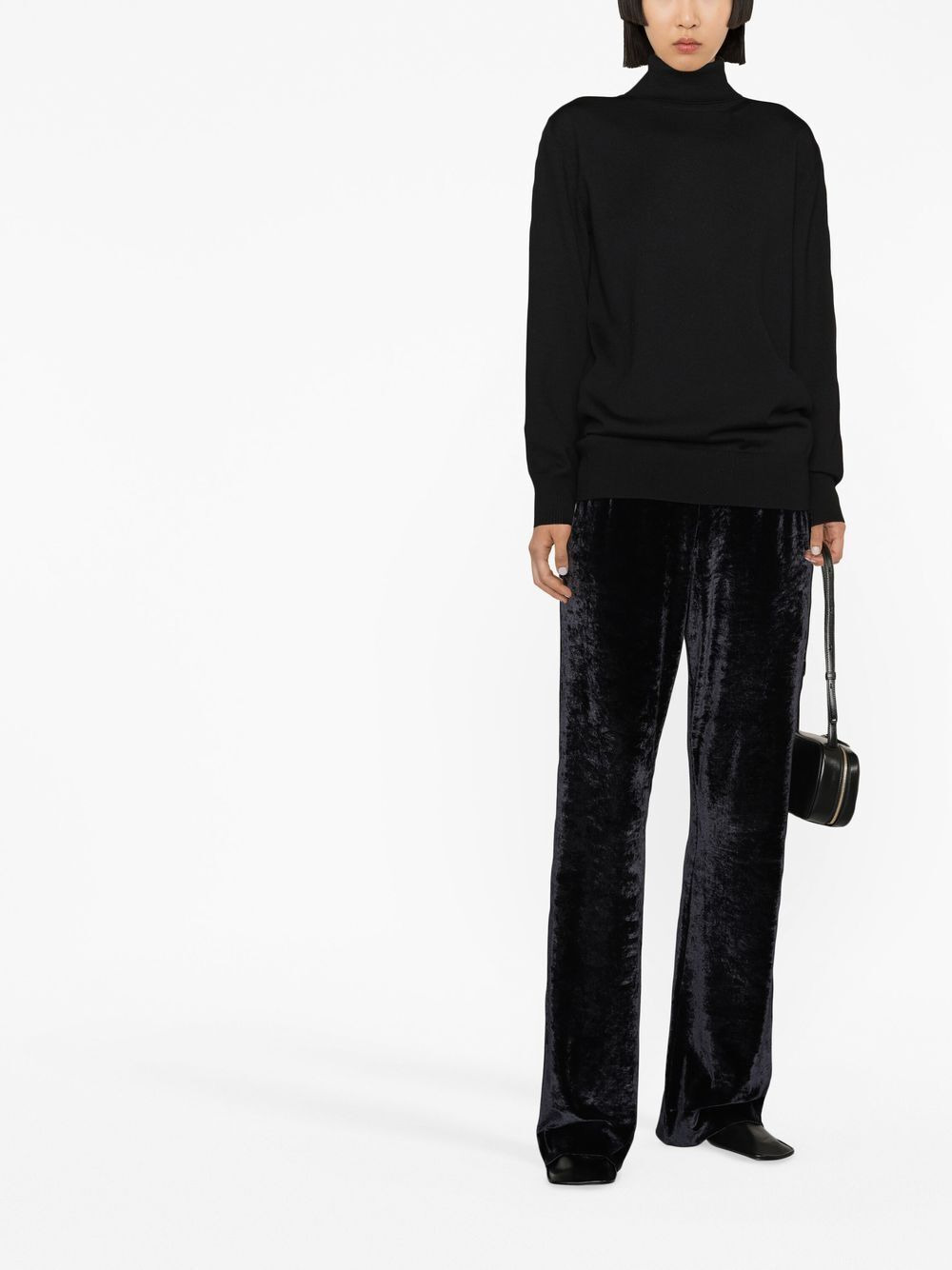 Jil Sander Women Superfine Merino Midweight High Neck Jumper - 2