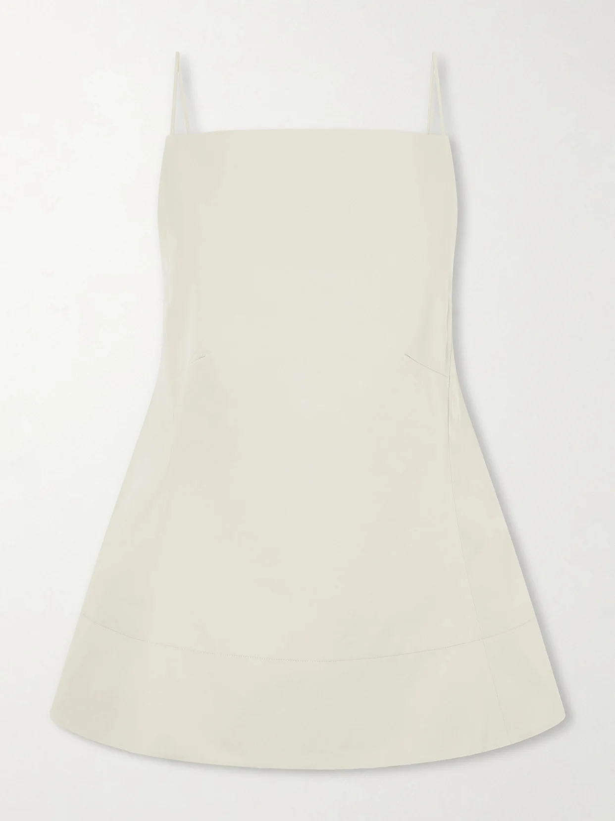 Open-back Cotton-poplin Tank - 1