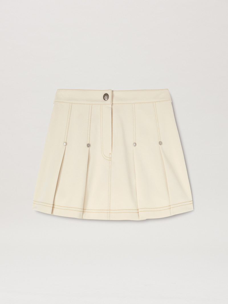 Pleated Mini Skirt 1