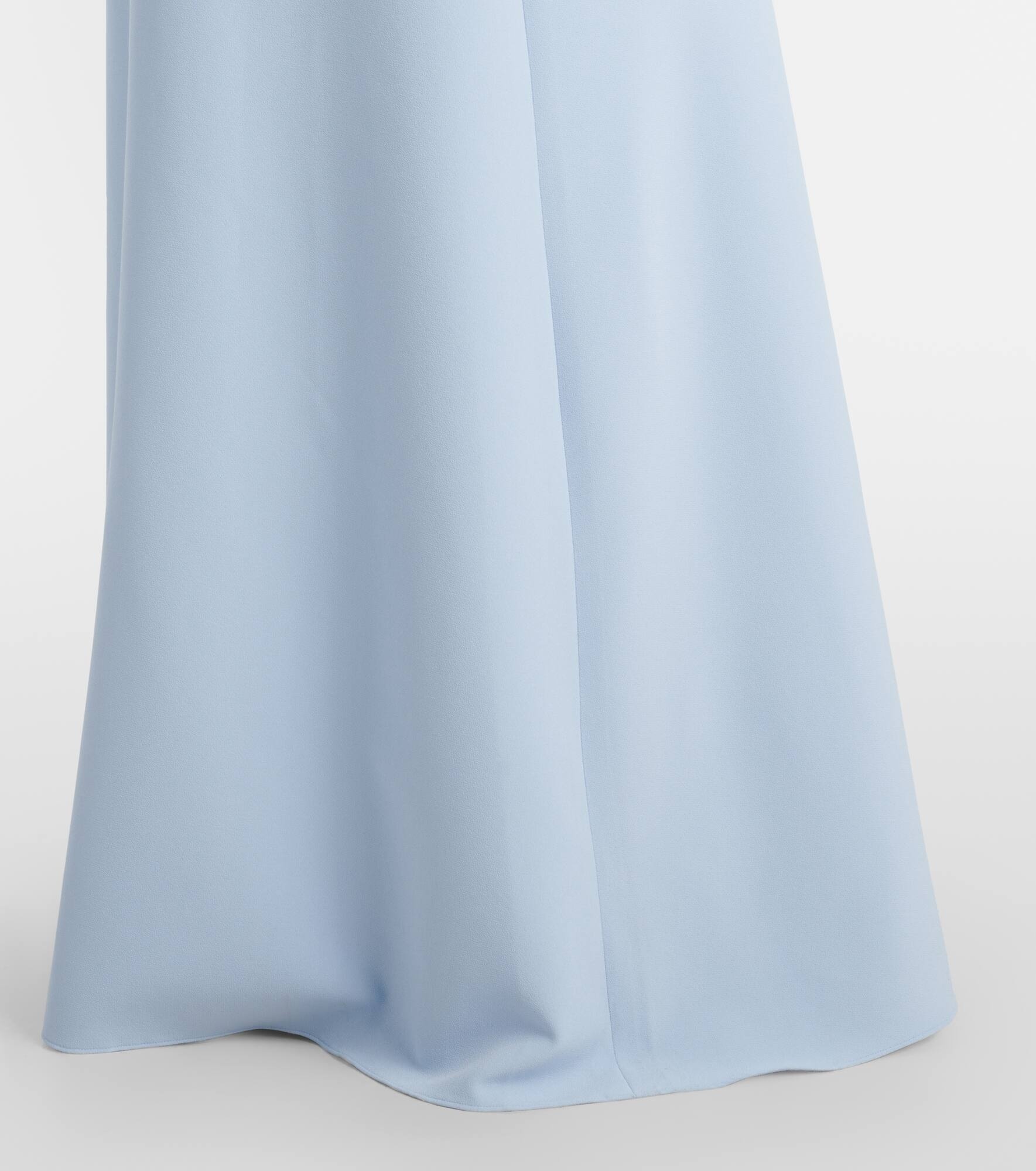 Embellished crêpe gown - 5
