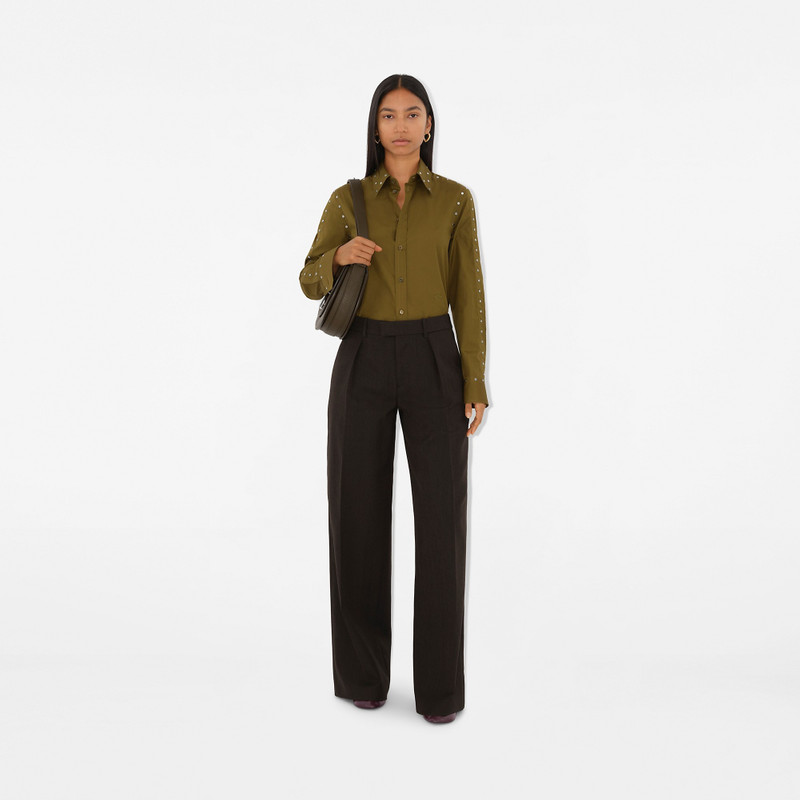 Burberry Studded Cotton Shirt outlook