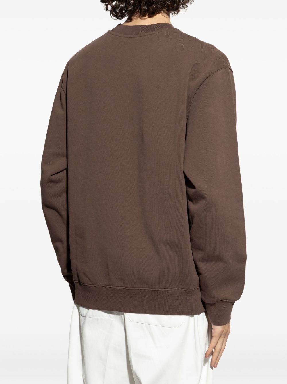 logo-patch sweatshirt - 4