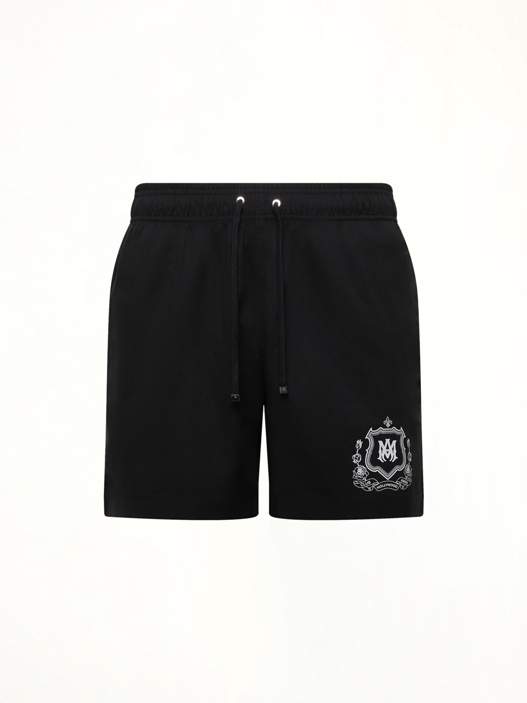 MA Crest Swim Trunk in Black - 2
