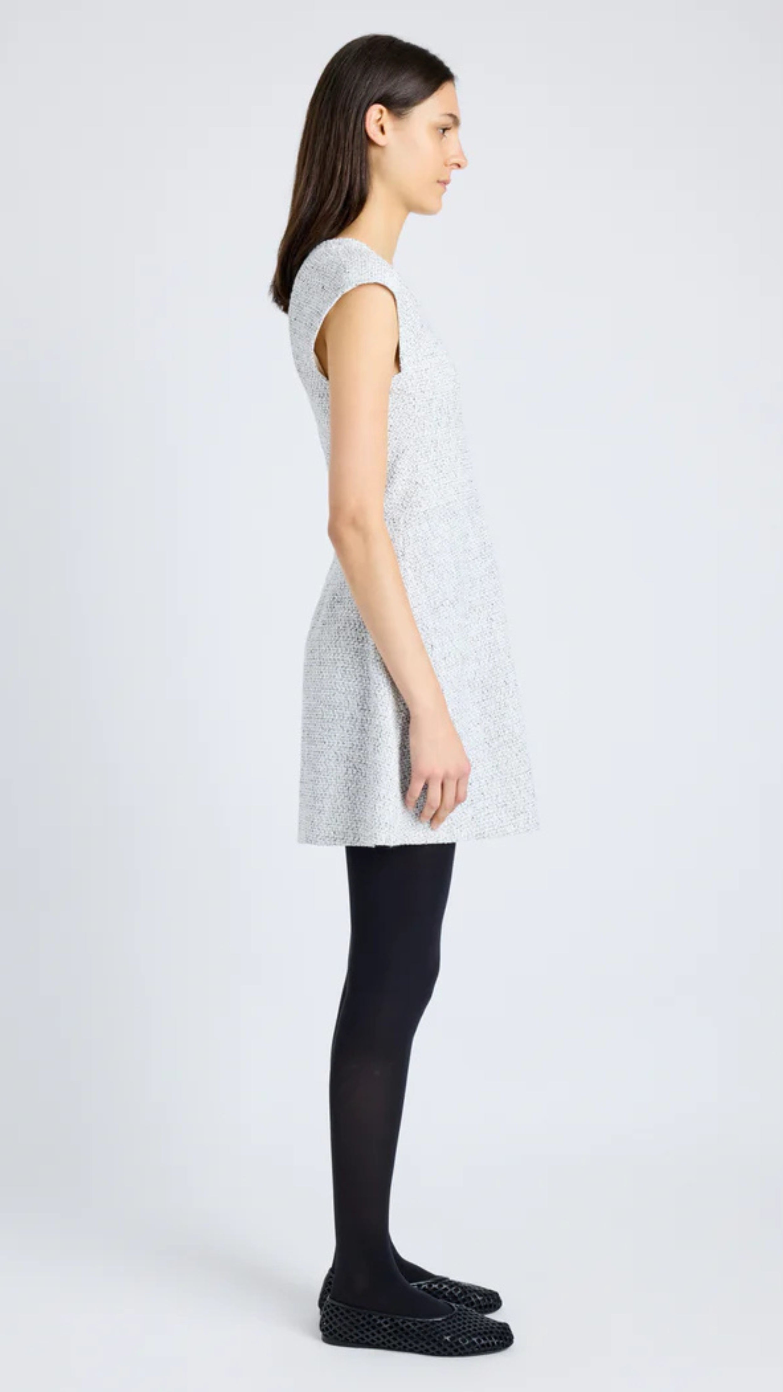 Manon Dress in Tweed - 2