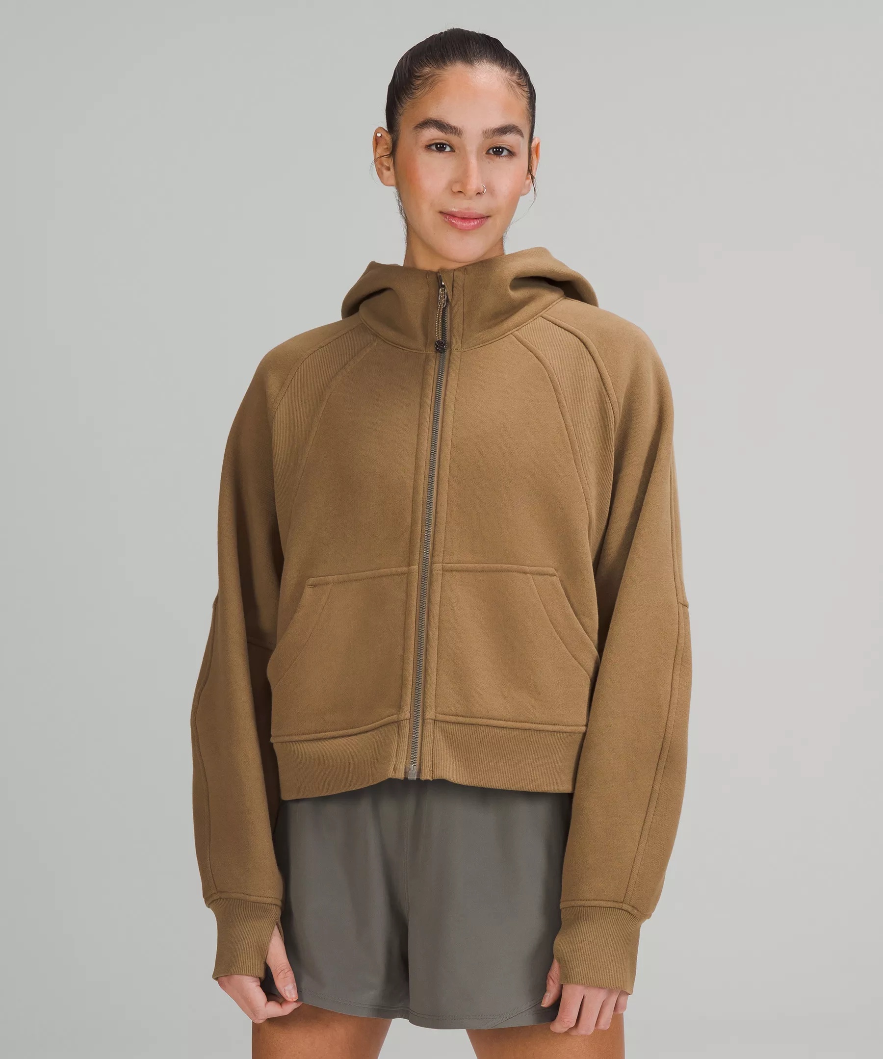 Scuba Oversized Full-Zip Hoodie - 1