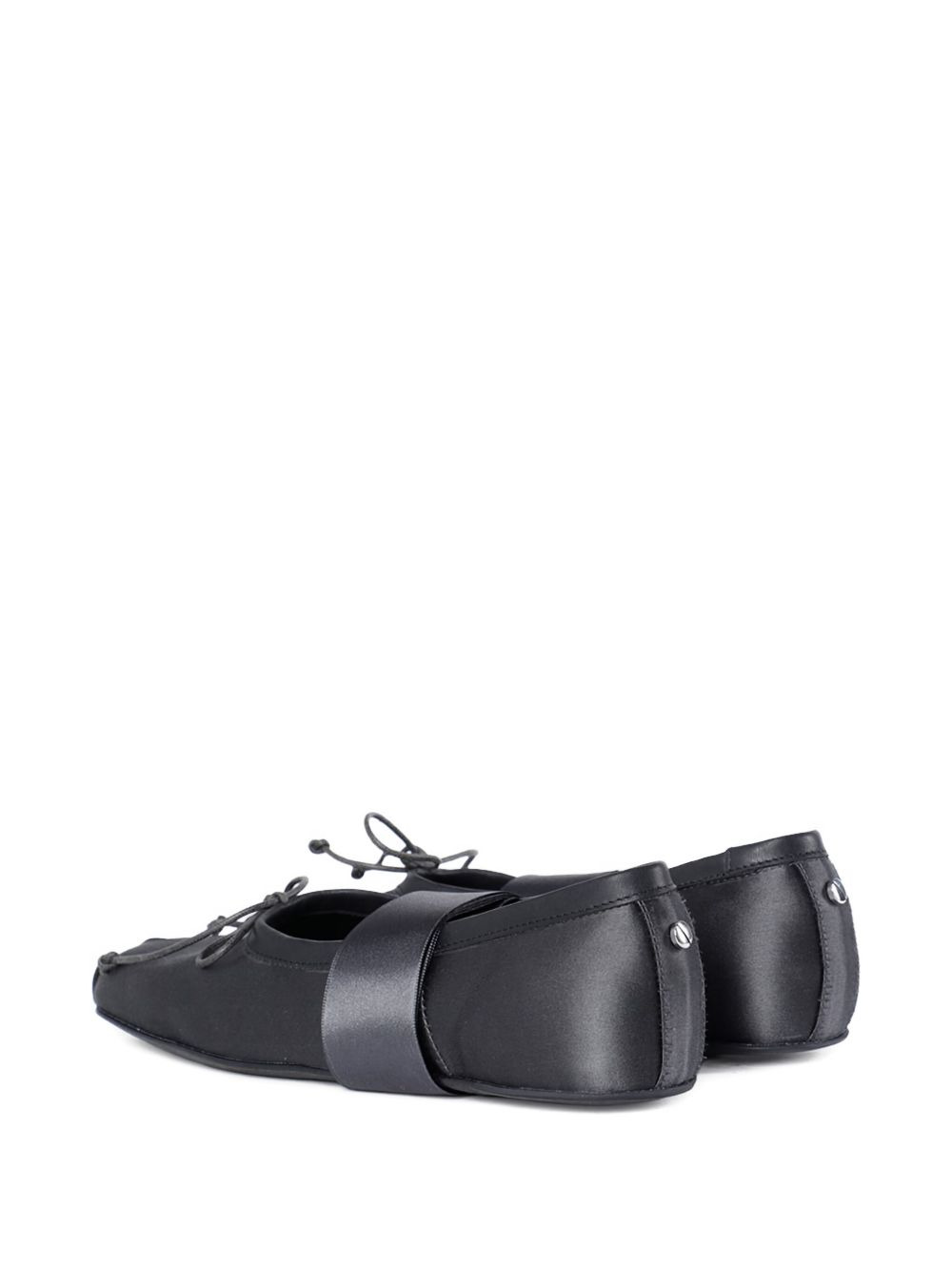 satin ribbon ballet flats - 3