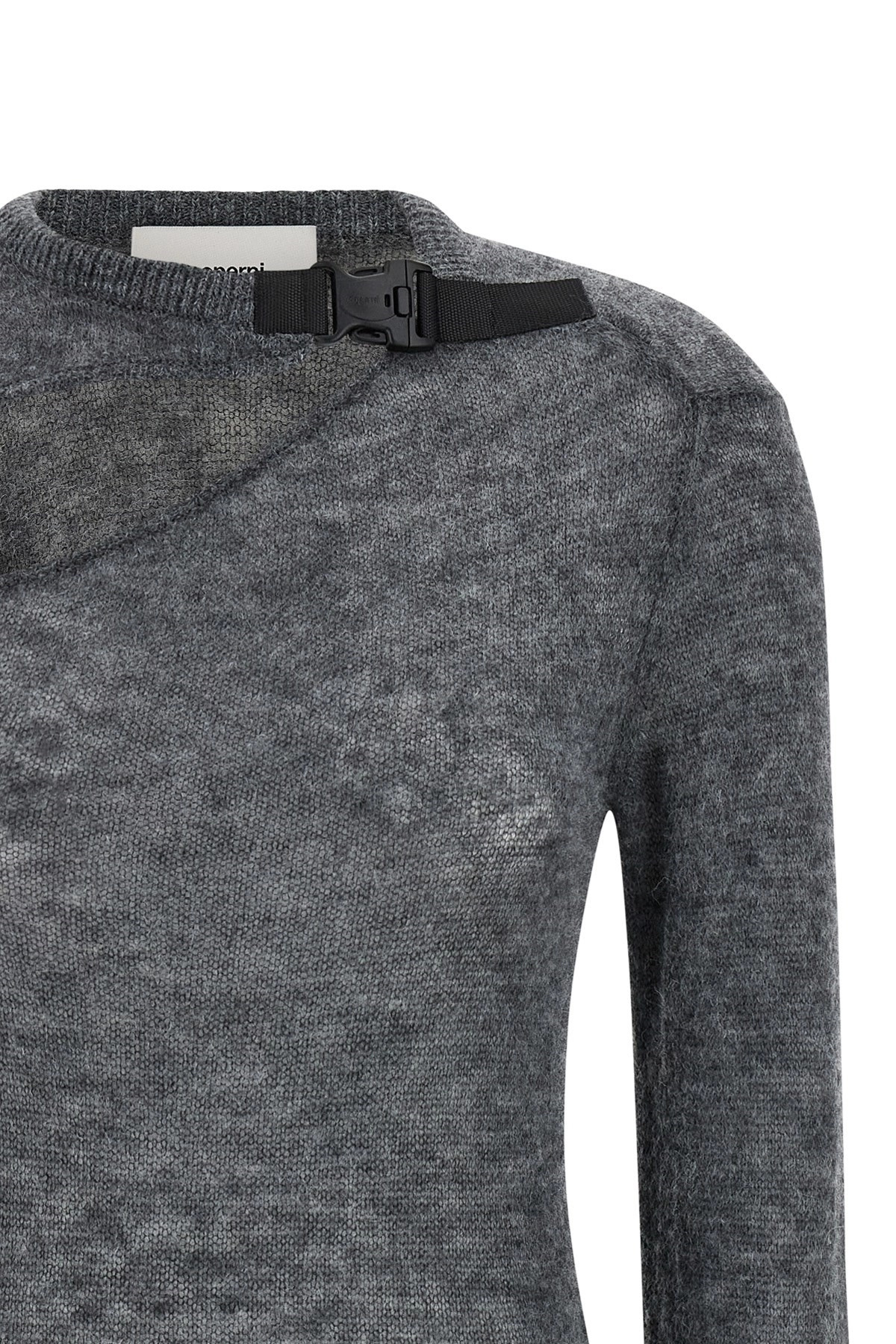 'Buckle Cut-Out' sweater - 3