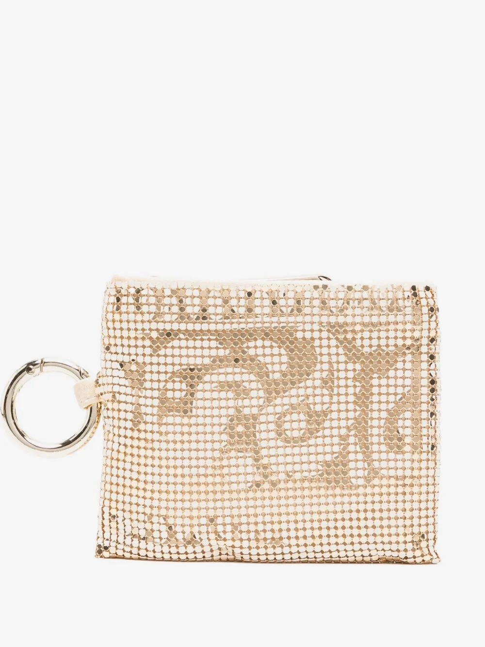 bandana-print chainmail wallet - 1